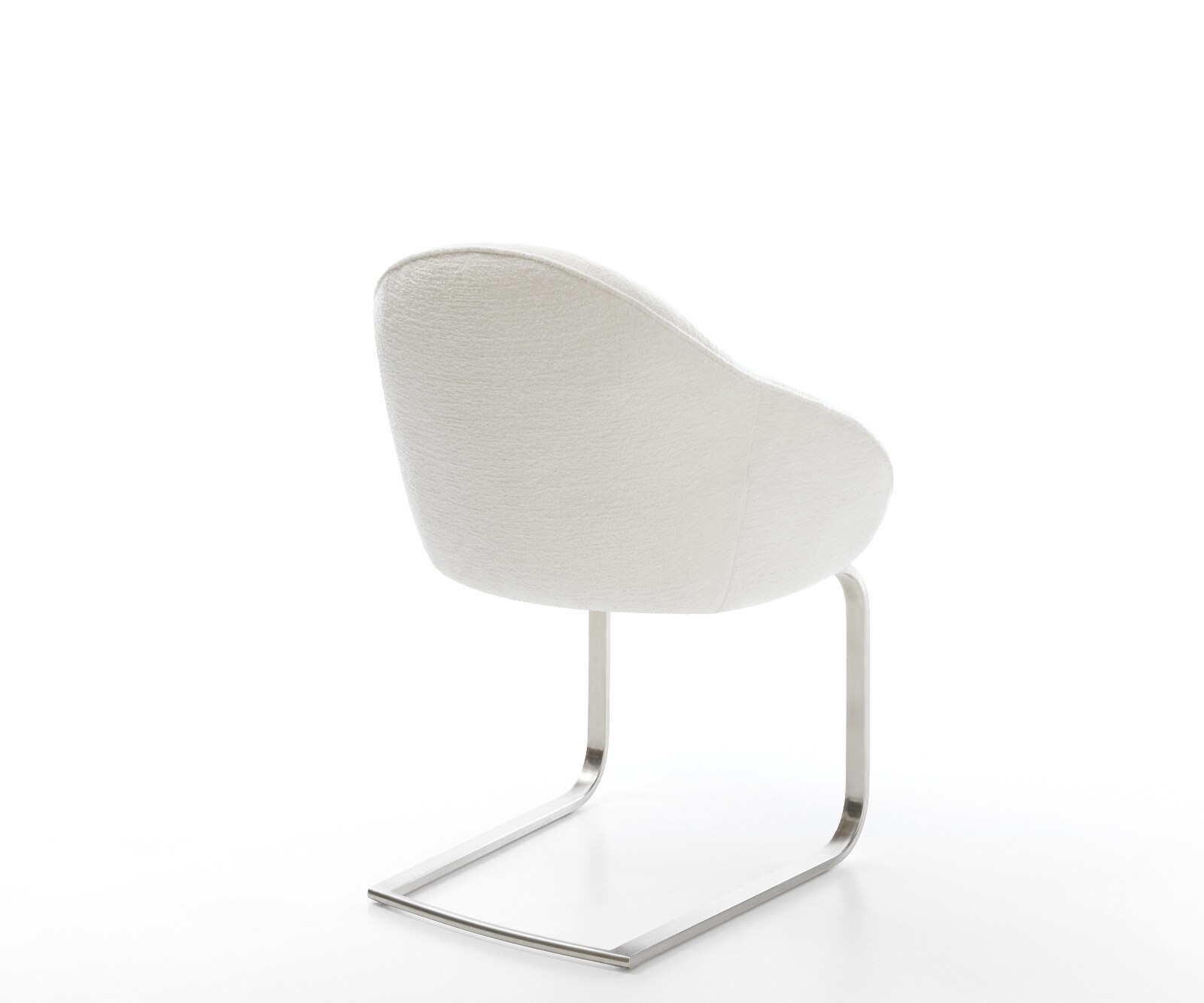 Конзолен стол Gaio-Flex Bouclé Soft Beige Конзолен стол от неръждаема стомана 5