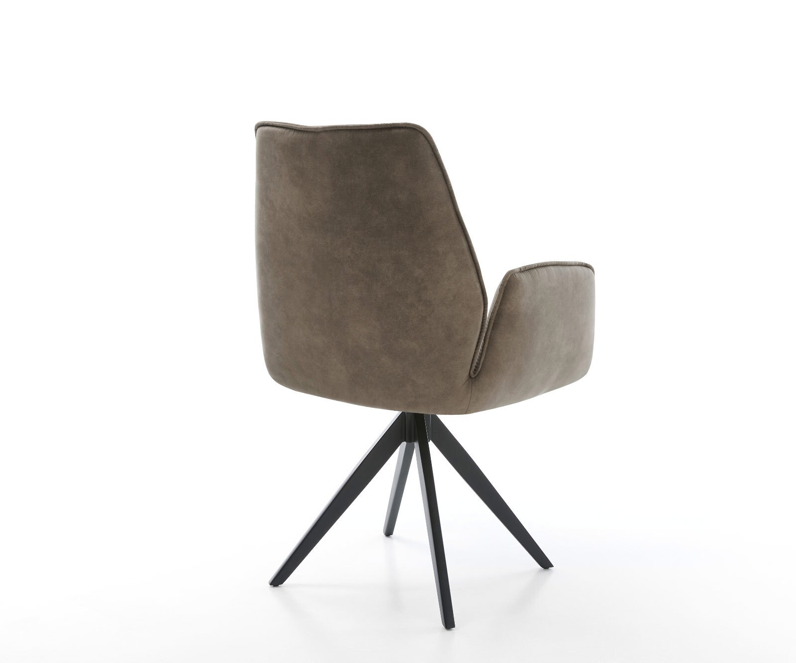 Врътящ се стол Таупе Винтидж Конус крак  Черен 180° въртящ се Zoa-Flex 4 Врътящ се стол Таупе Винтидж Конус крак  Черен 180° въртящ се Zoa-Flex 4