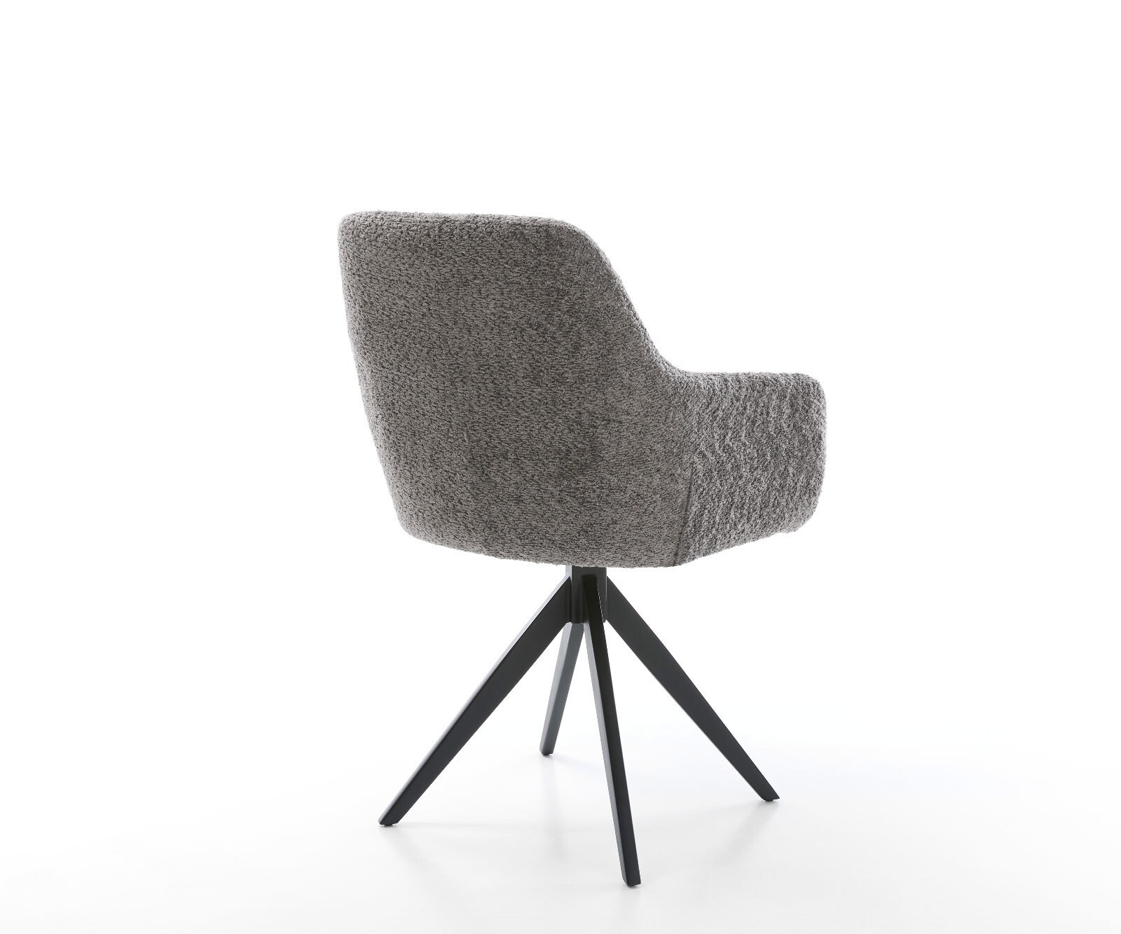 Врътящ се стол Букле Сив Конус крак  Черен 180° въртящ се Pejo-Flex 4 Врътящ се стол Букле Сив Конус крак  Черен 180° въртящ се Pejo-Flex 4