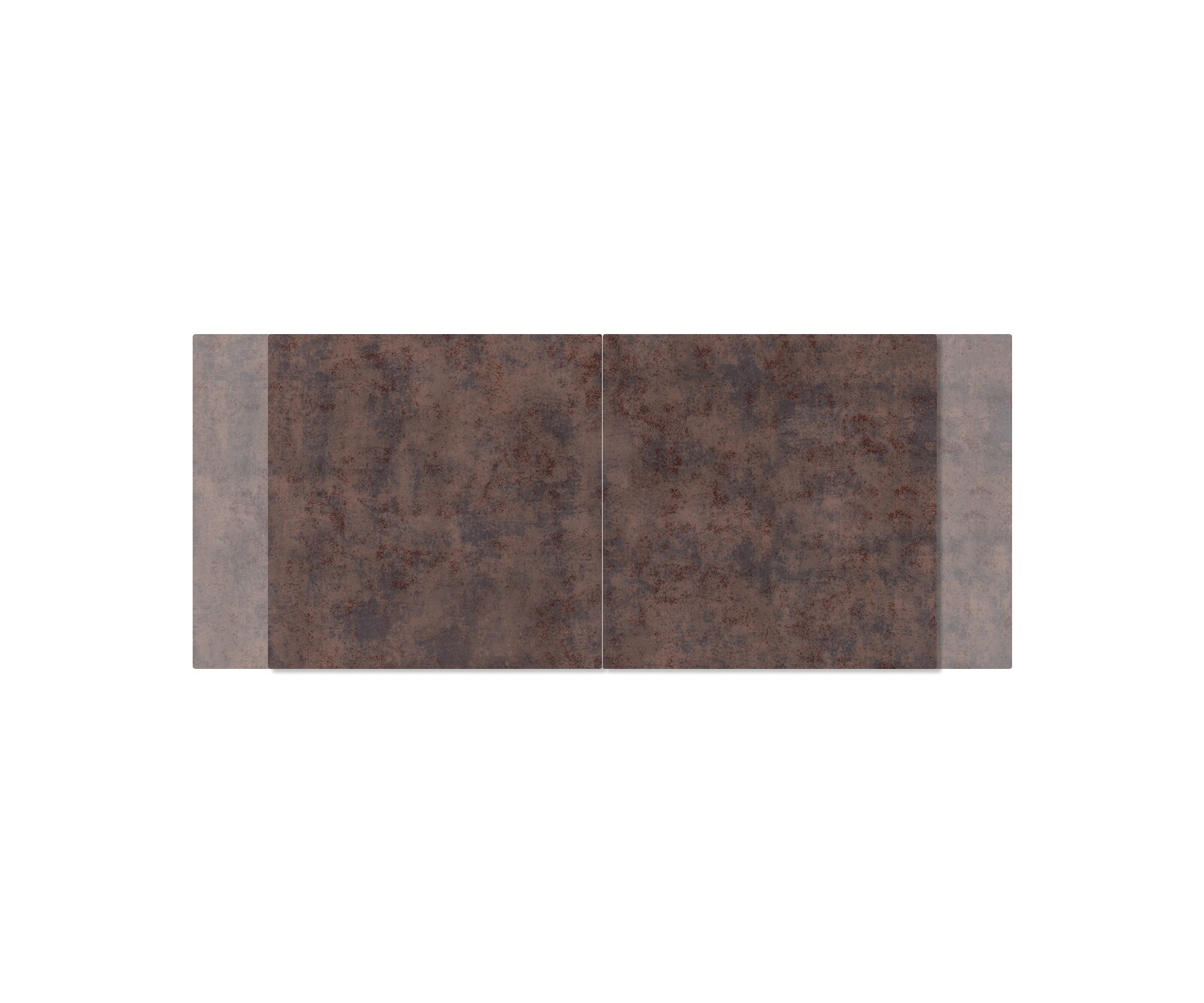 Маса 180/220x90cm Стъкло Antique-Кафяв КръстРамка Правоъгълник Черен разтегателна Edge 3