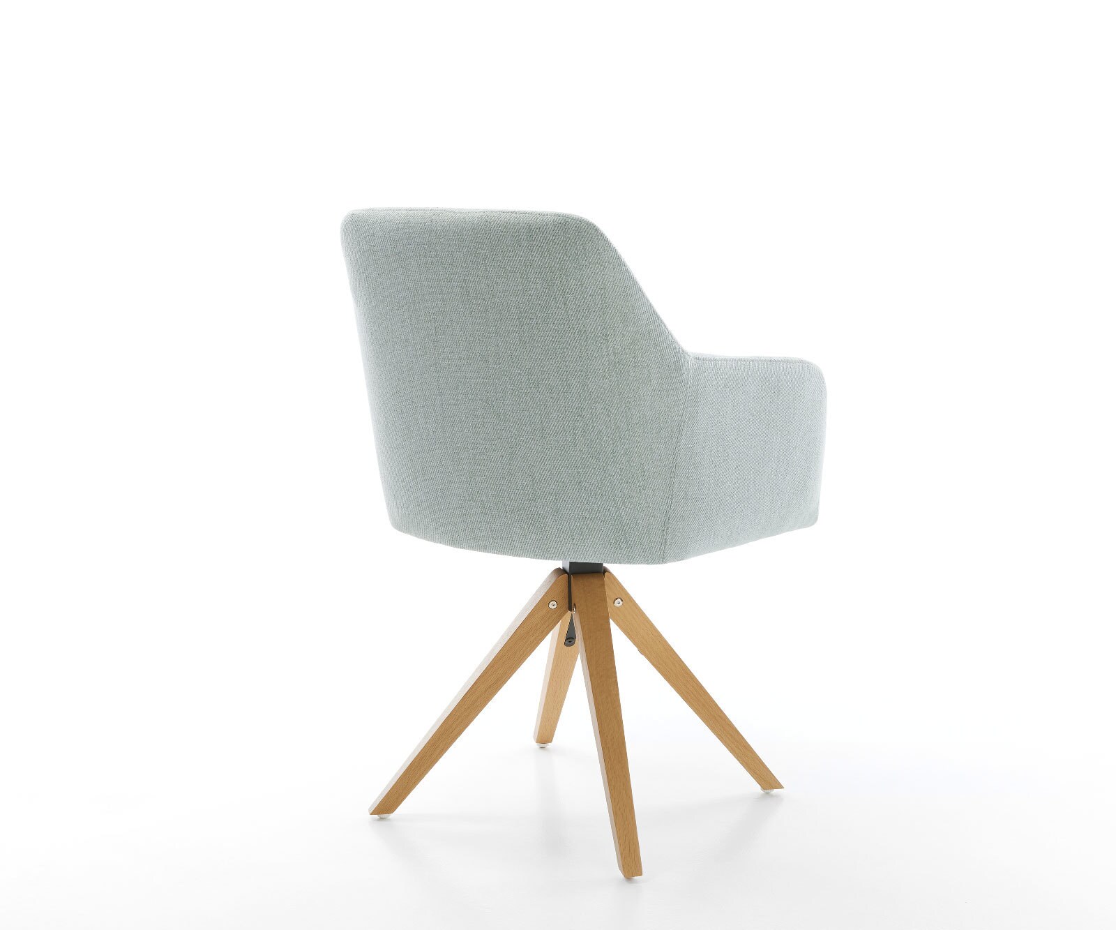 Врътящ се стол Ивици Мента Дървена рамка  180° въртящ се Greg-Flex 4 Врътящ се стол Ивици Мента Дървена рамка  180° въртящ се Greg-Flex 4