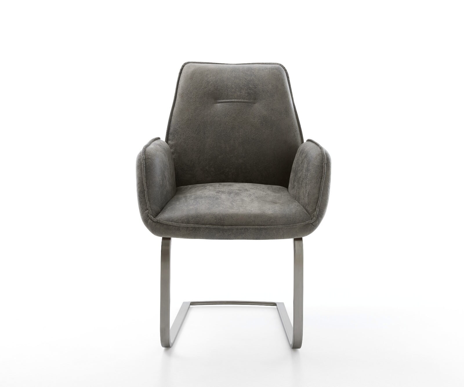 Конзола Zoa-Flex от микрофибър сива антична конзола плоска графитна пружина с джобно ядро 2