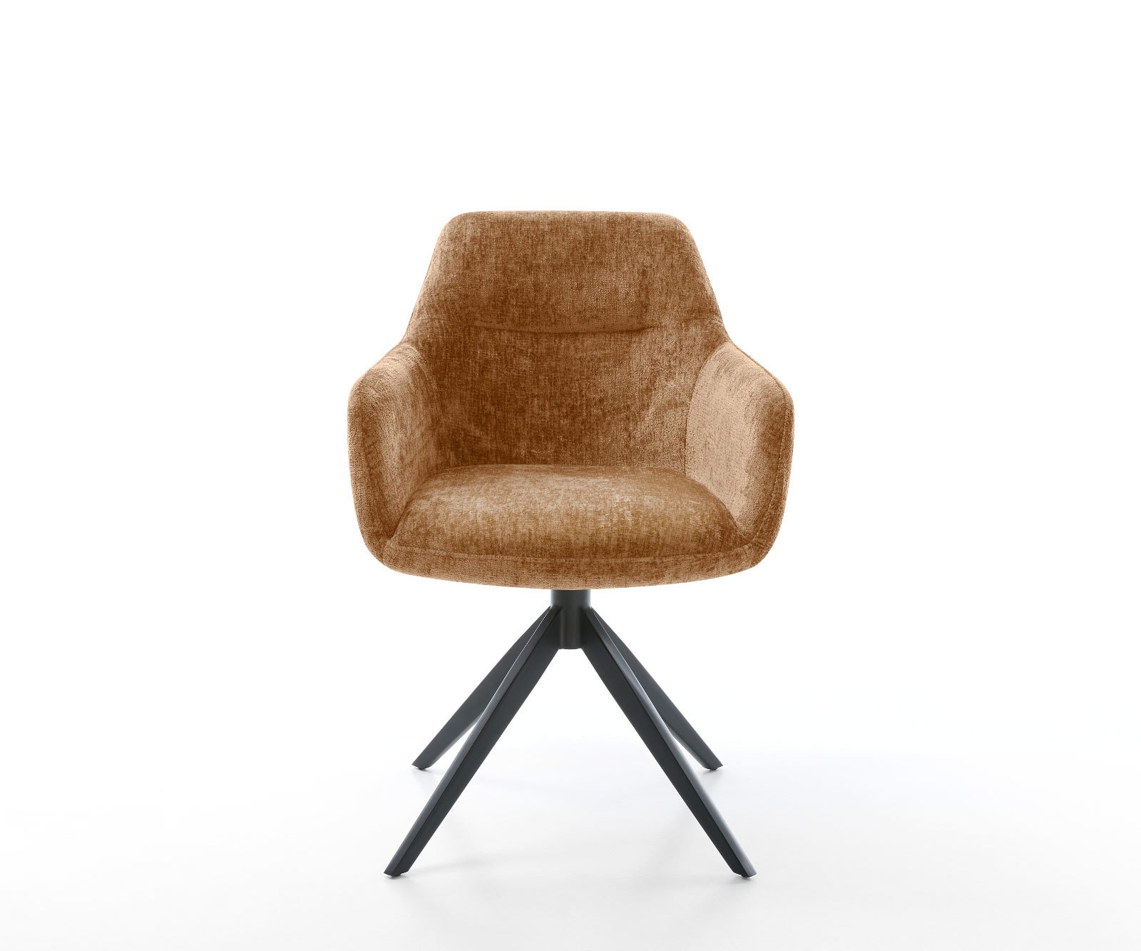 Врътящ се стол Шенил Ръжда Конус крак плосък Черен 360° въртящ се Люлеещ се Pejo-Flex 1 Врътящ се стол Шенил Ръжда Конус крак плосък Черен 360° въртящ се Люлеещ се Pejo-Flex 1