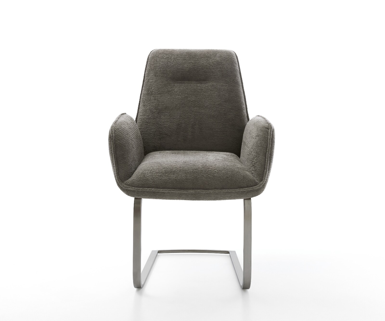 Конзола Zoa-Flex Bouclé Soft Mud Плоска конзола Graphite Pocket spring core 2