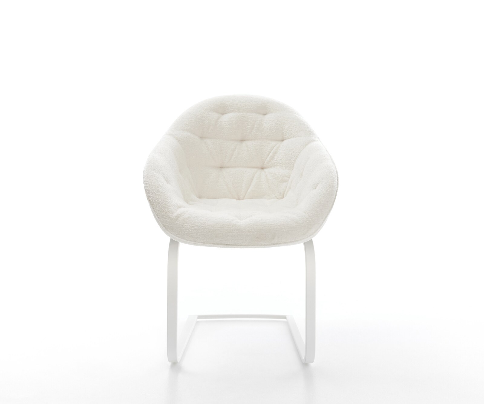 Gaio-Flex Bouclé Soft Beige конзолен стол flat white 2