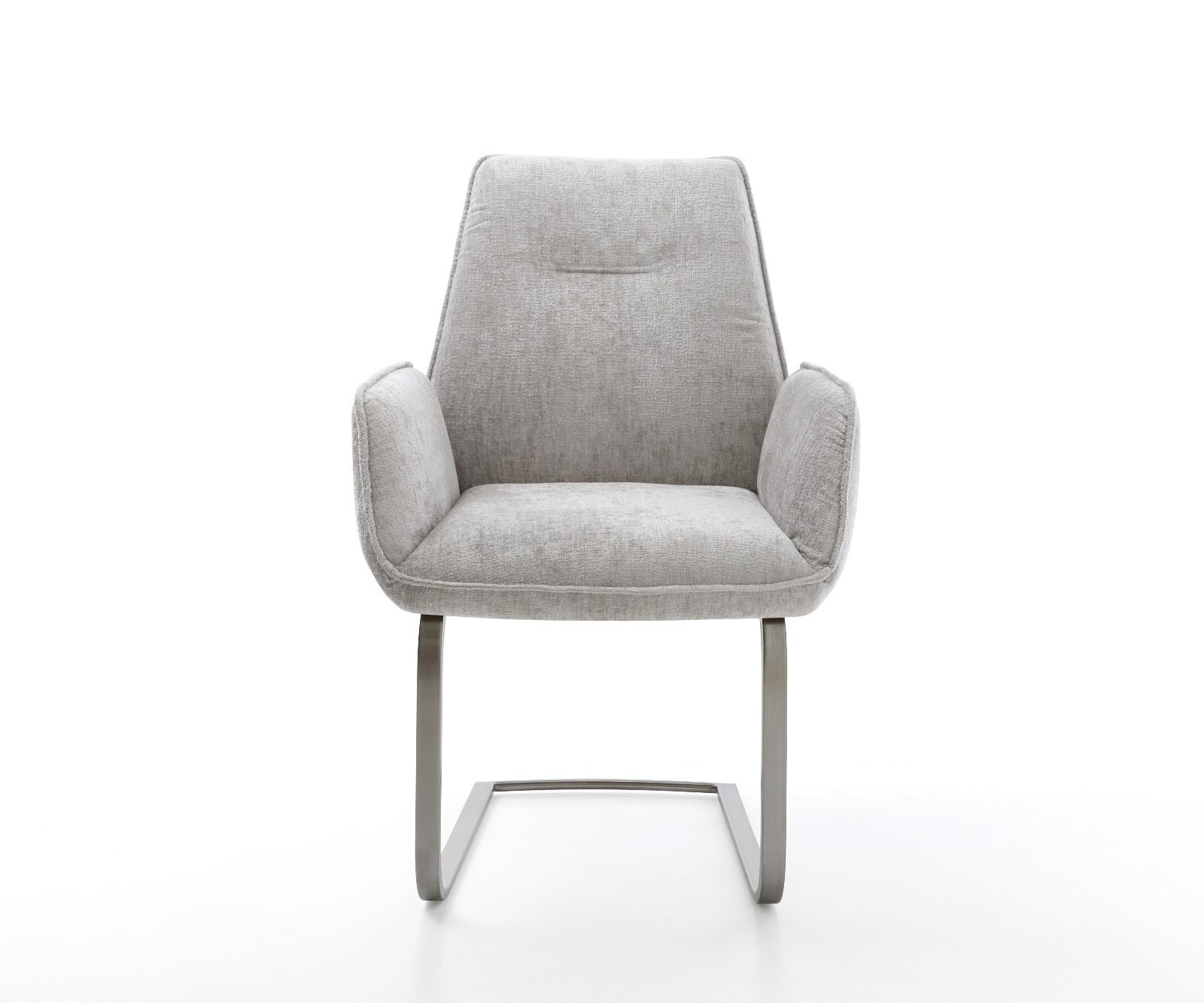 Конзола Zoa-Flex шенил сребристо-сива конзола плоска графитна пружина с джобно ядро 1