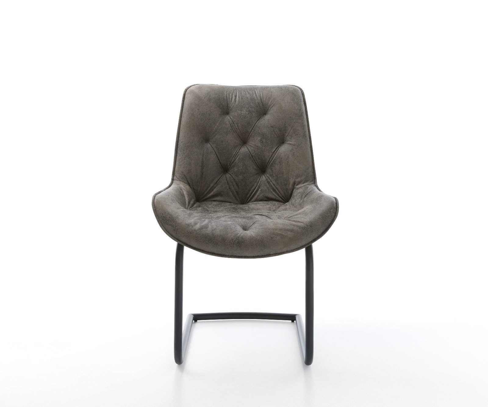 Люлеещ стол Сив Антик Конзолен крак кръгъл Черен Taimi-Flex 2