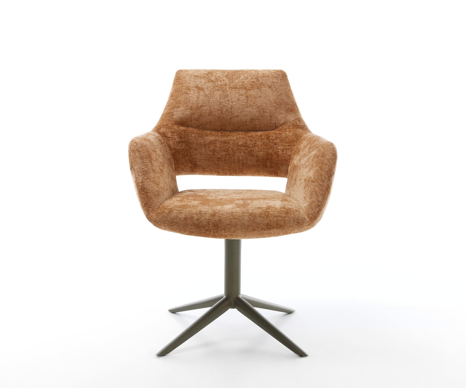 Врътящ се стол с подлакътници Шенил Ръжда Офис основа  Titan 360° въртящ се Люлеещ се Yago-Flex 1 Врътящ се стол с подлакътници Шенил Ръжда Офис основа  Titan 360° въртящ се Люлеещ се Yago-Flex 1