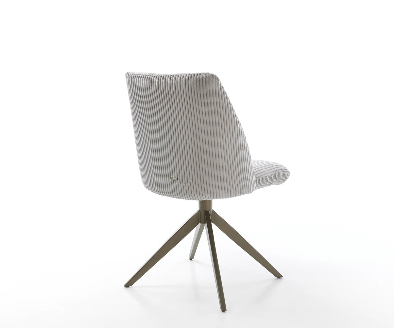 Врътящ се стол Корд СребристСив Конус крак плосък  Titan 360° въртящ се Покет пружина Elso-Flex 4 Врътящ се стол Корд СребристСив Конус крак плосък  Titan 360° въртящ се Покет пружина Elso-Flex 4