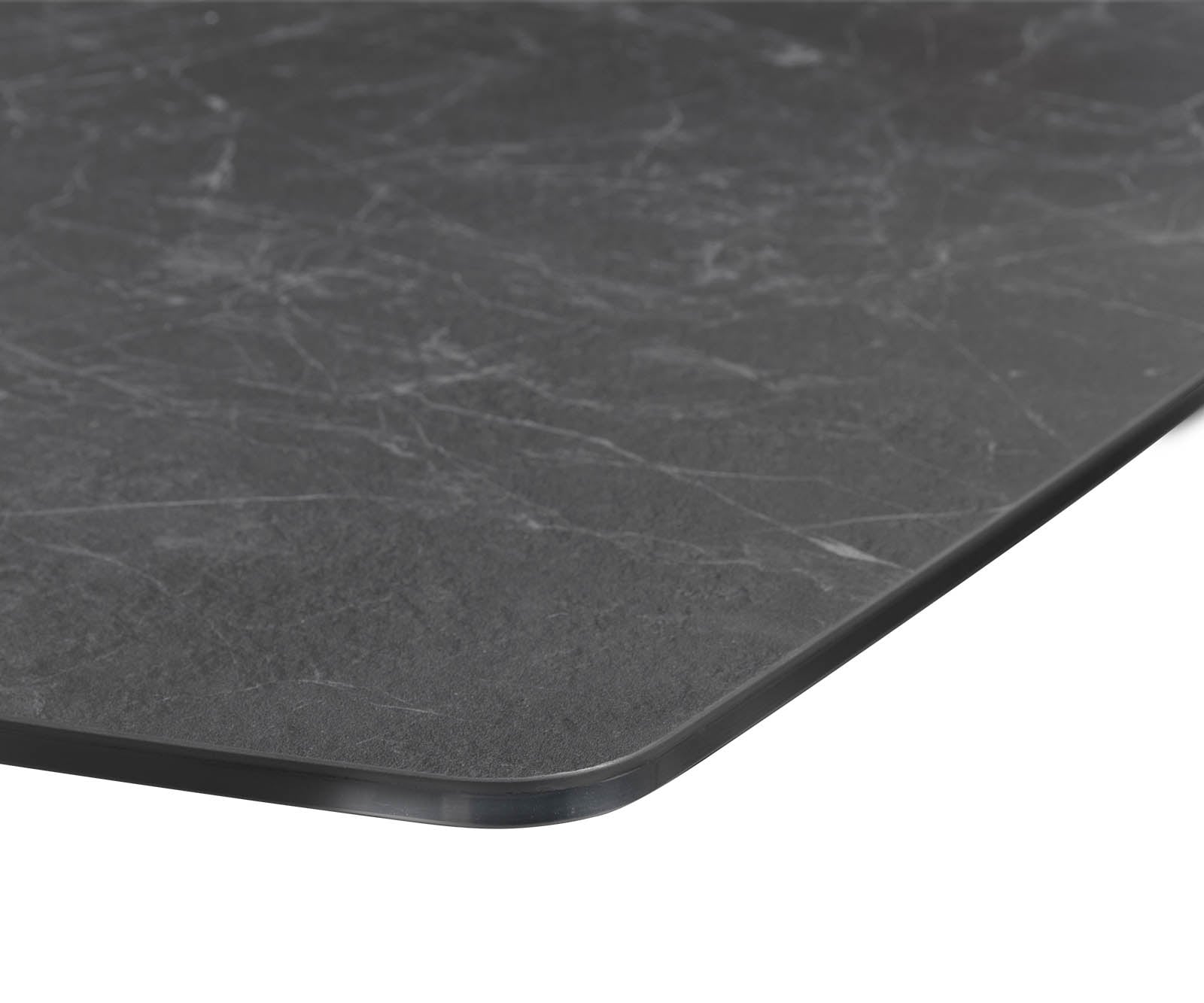 Маса Bootsform 200x100 Keramik Laminam® Nero Greco Антрацит Метал под ъгъл Черен Edge 4 Маса Bootsform 200x100 Keramik Laminam® Nero Greco Антрацит Метал под ъгъл Черен Edge 4