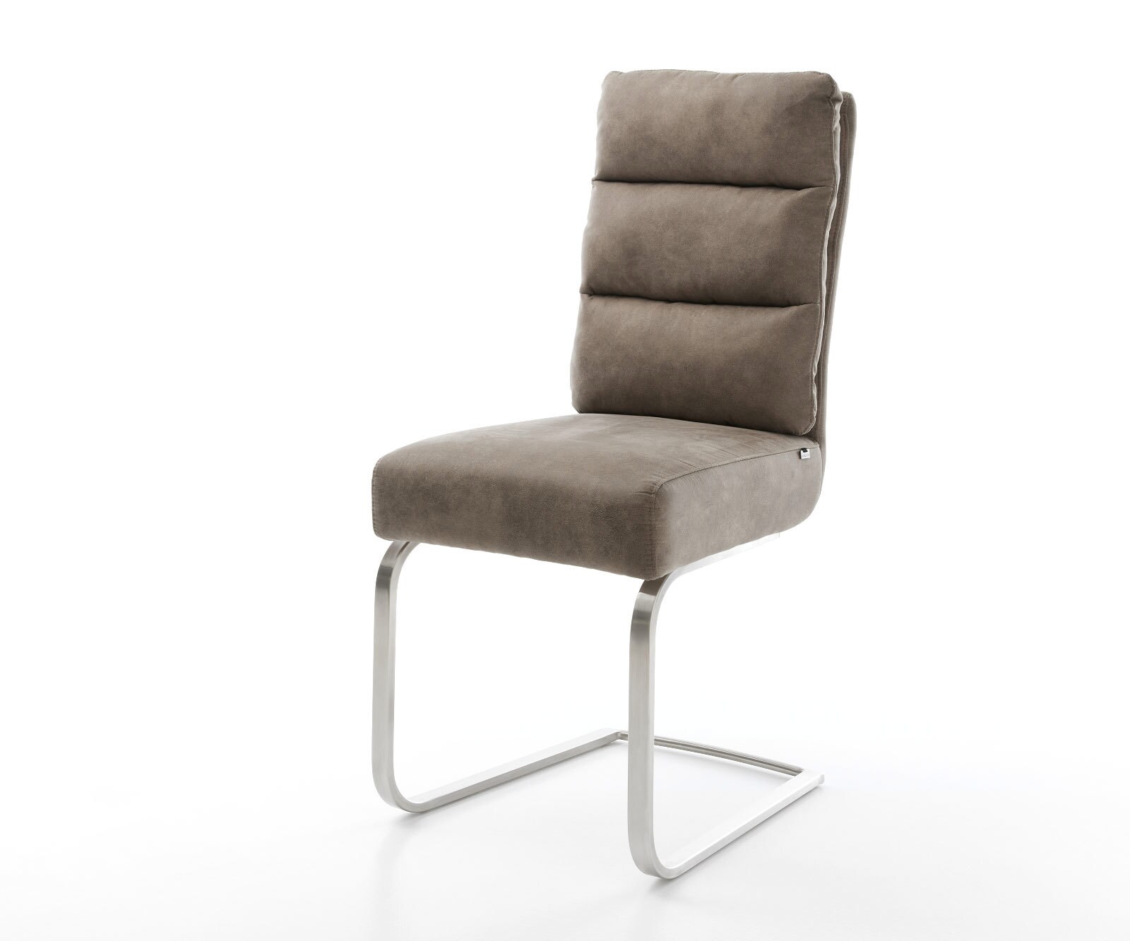 Люлеещ стол Таупе Винтидж Конзолен крак плосък Неръждаема стомана  Покет пружина Pela-Flex Люлеещ стол Таупе Винтидж Конзолен крак плосък Неръждаема стомана  Покет пружина Pela-Flex