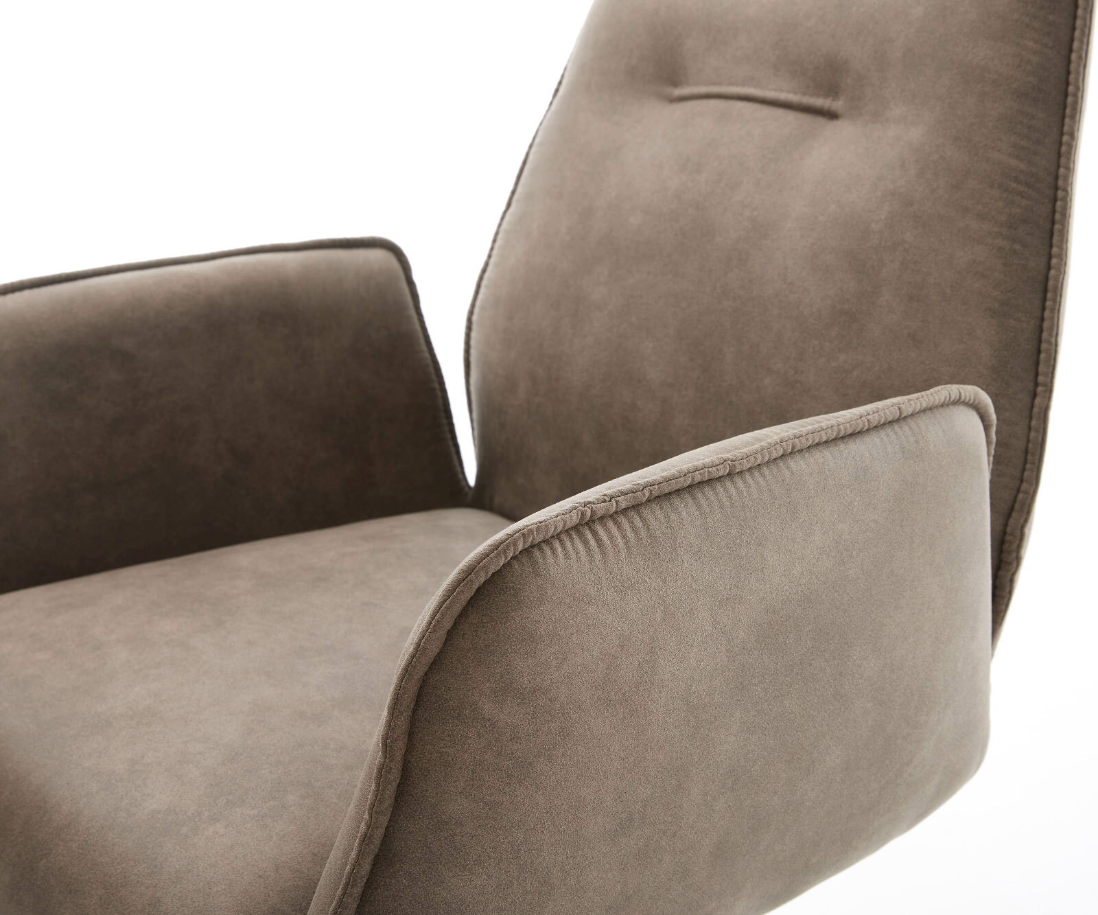 Конзола Zoa-Flex от микрофибър сив цвят винтидж конзола плоска графитна пружина с джобно ядро 3