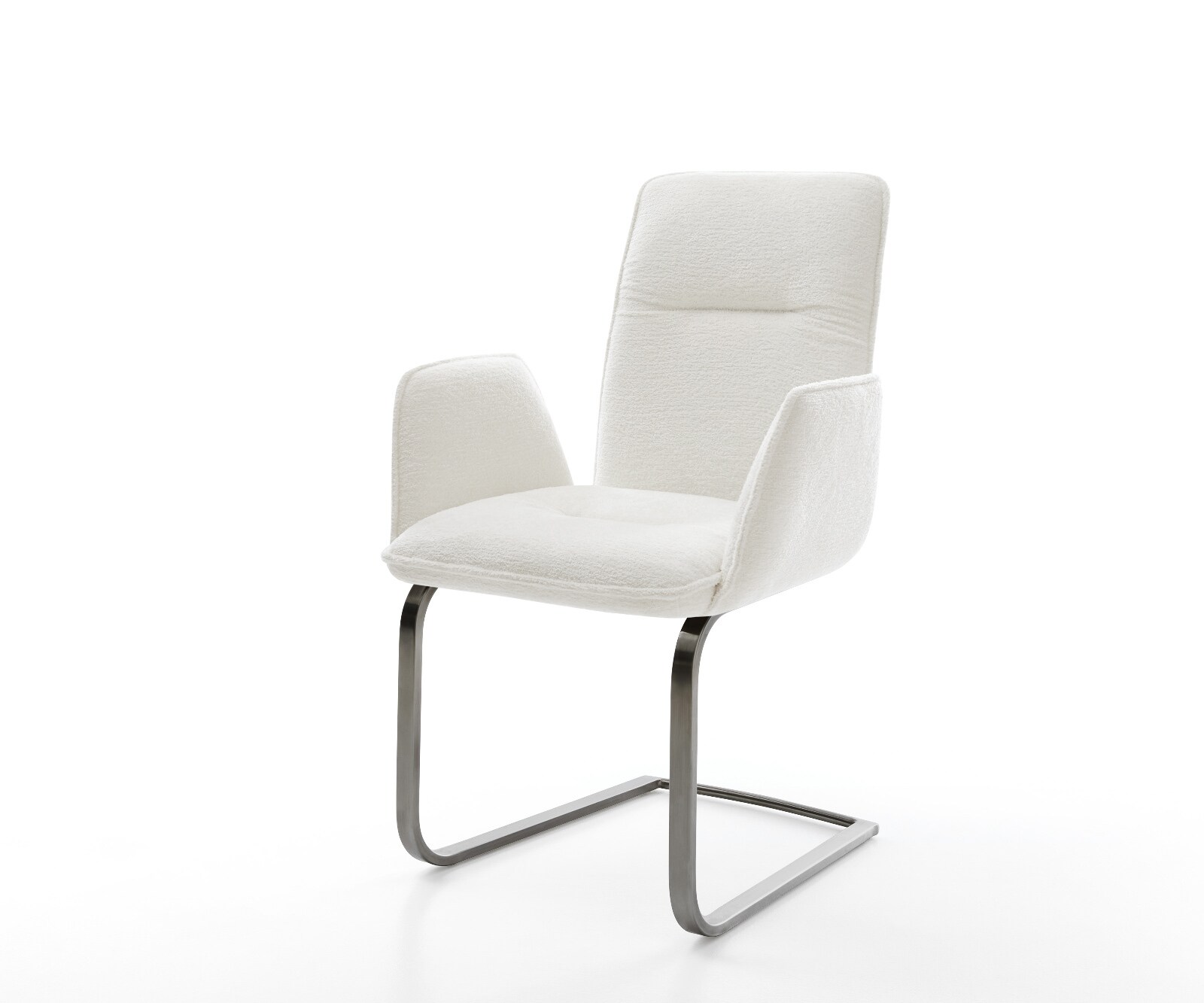 Конзолен стол Vinja-Flex Bouclé Soft Beige Конзолен стол flat Graphite 1