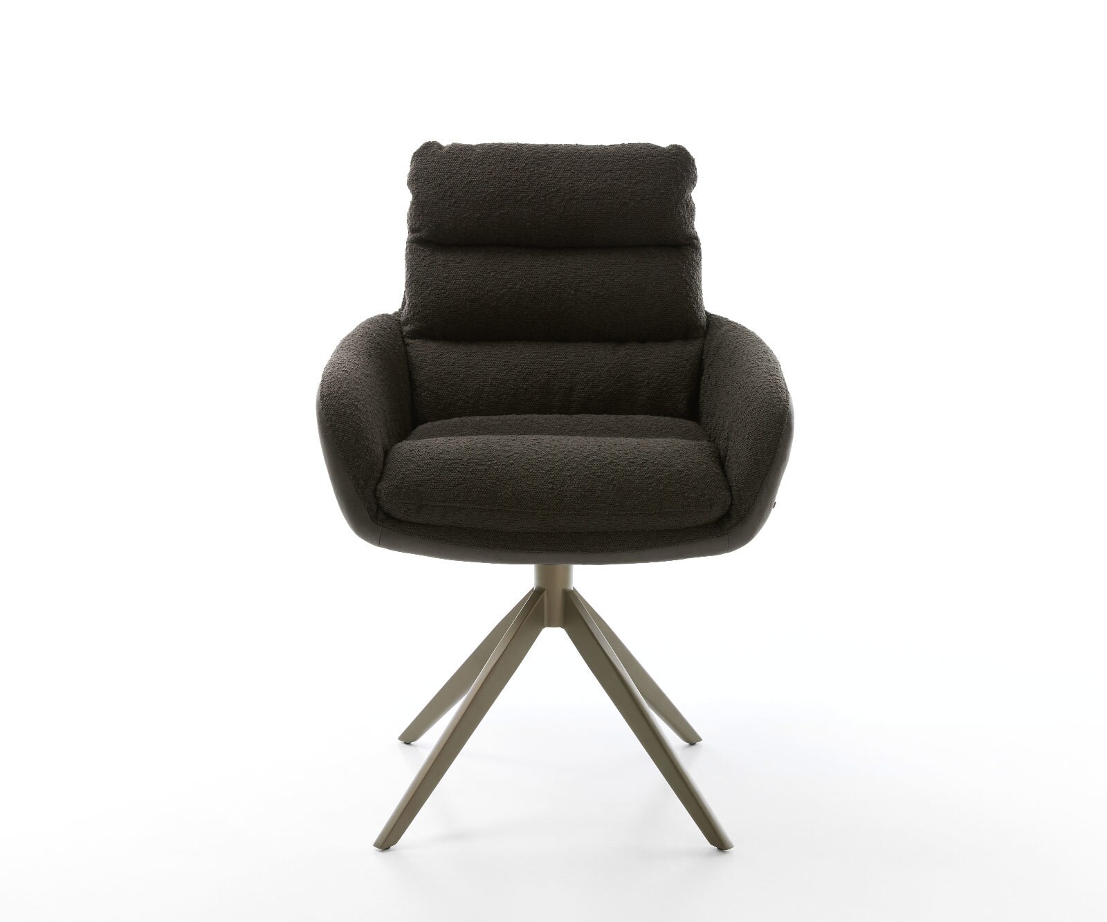 Врътящ се стол с подлакътници Комбинация от дамаски Черен Конус крак плосък  Titan 360° въртящ се Люлеещ се Abelia-Flex 1 Врътящ се стол с подлакътници Комбинация от дамаски Черен Конус крак плосък  Titan 360° въртящ се Люлеещ се Abelia-Flex 1