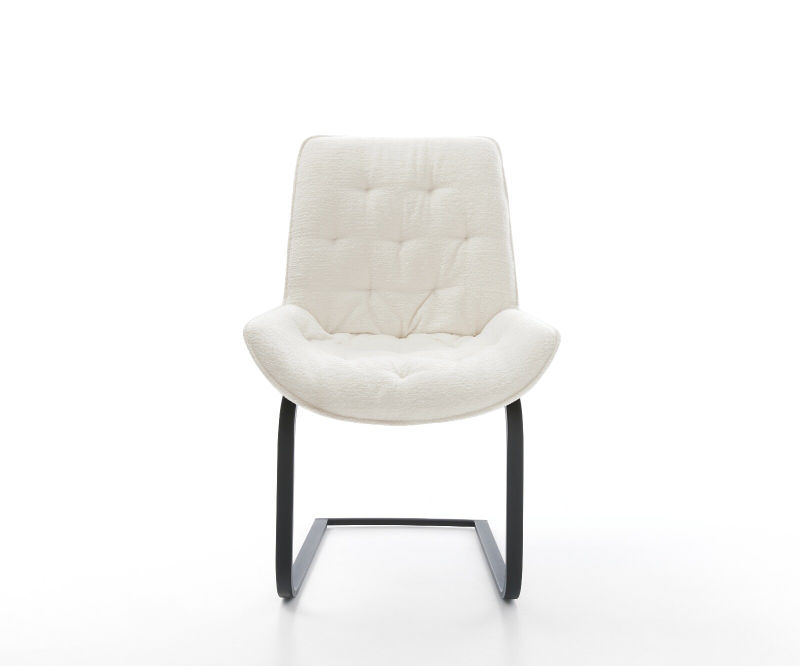 Конзолен стол Taimi-Flex Bouclé Soft Beige Конзолен стол flat Black 1