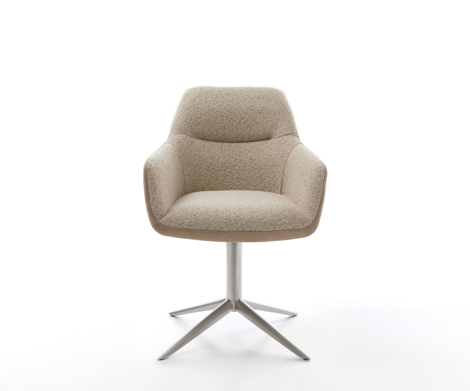 Въртящ се стол Pejo-Flex микс от материали кална основа неръждаема стомана 360° въртяща се люлееща се функция сърцевина от джобни пружини 1