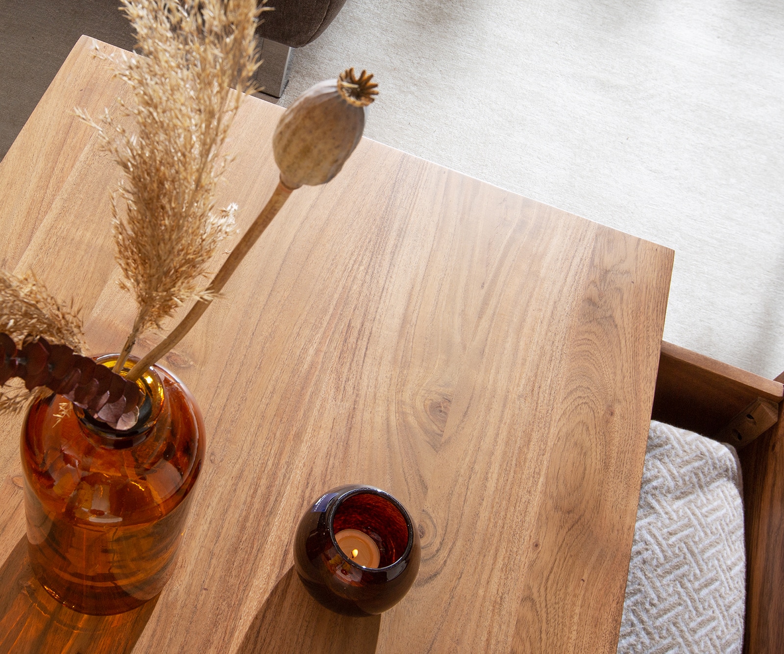 Холна маса 115x60 cm Акация Натурал 2 чекмеджета каменен фурнир Stonegrace 5 Холна маса 115x60 cm Акация Натурал 2 чекмеджета каменен фурнир Stonegrace 5