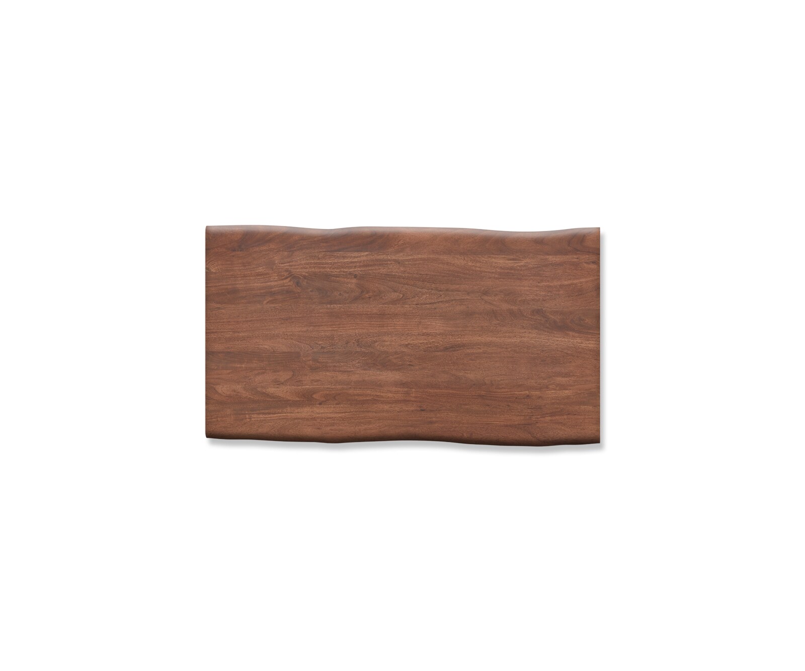 Маса 180x90cm XL Акация Кафяв Неръждаема стомана под ъгъл Edge 3