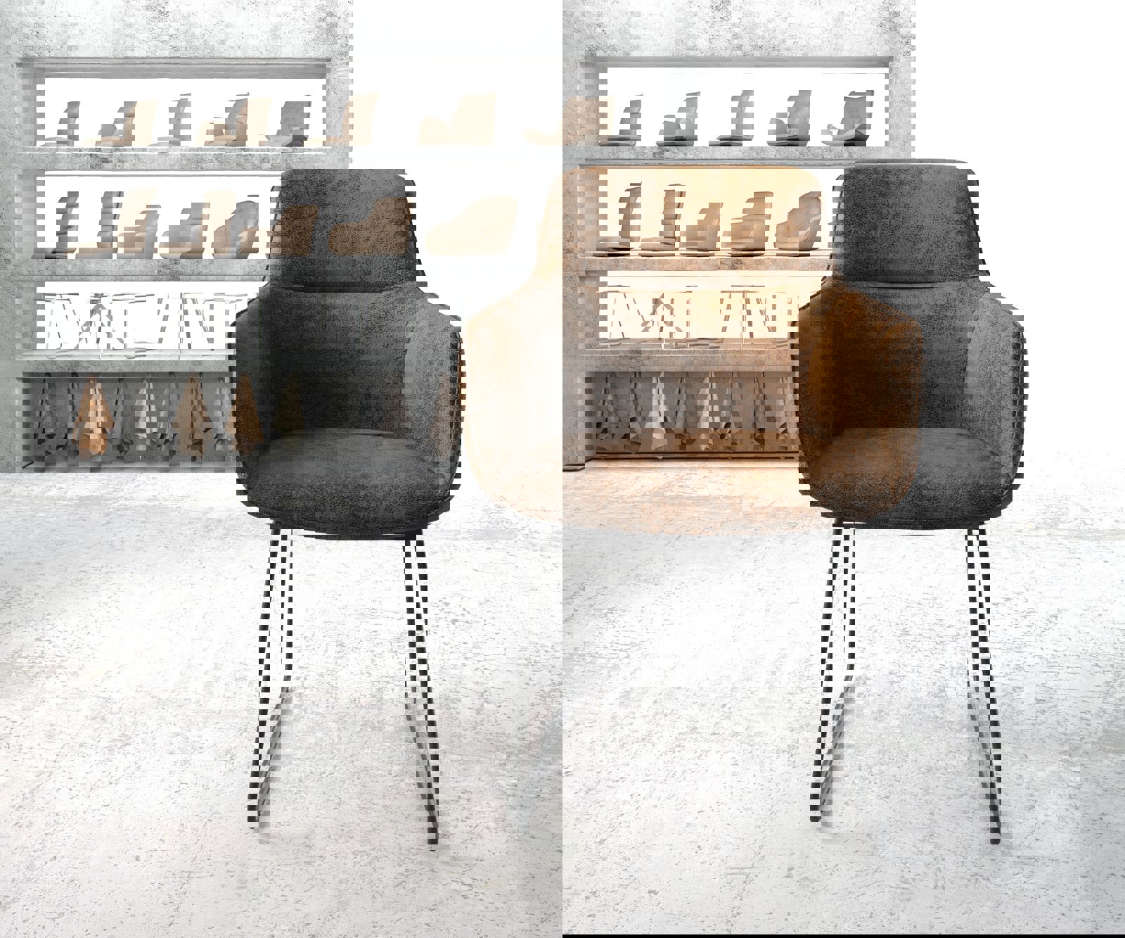 Фотьойл Pejo-Flex кафяв античен основа за шейни черен 2