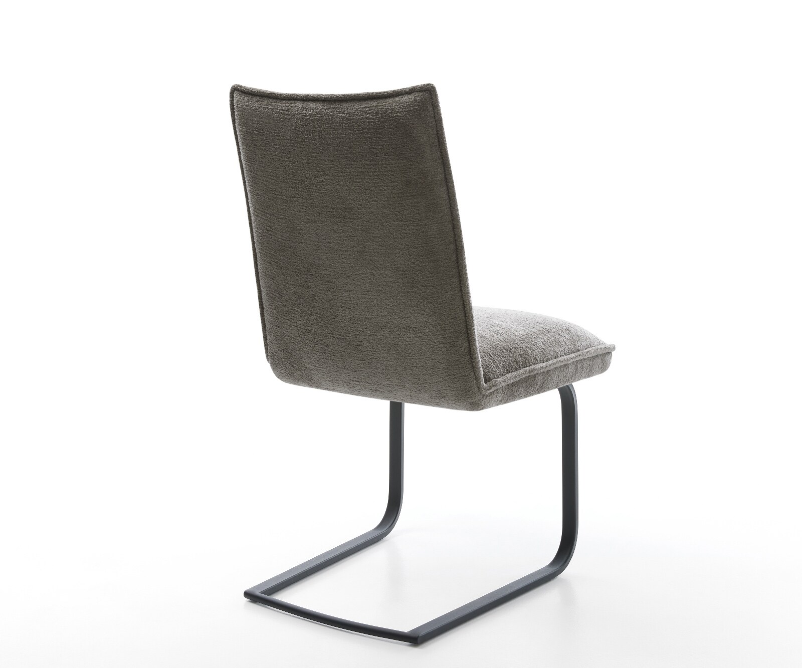 Стол с конзола Lelio-Flex Bouclé Soft Mud Стол с конзола, плосък Черен Ядро от джобни пружини 5