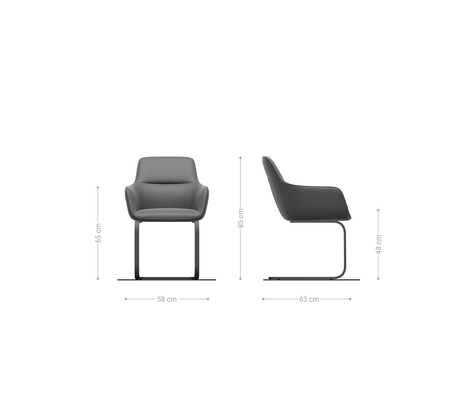 Люлеещ стол Кадифе Сив Конзолен крак плосък Злато Pejo-Flex 5