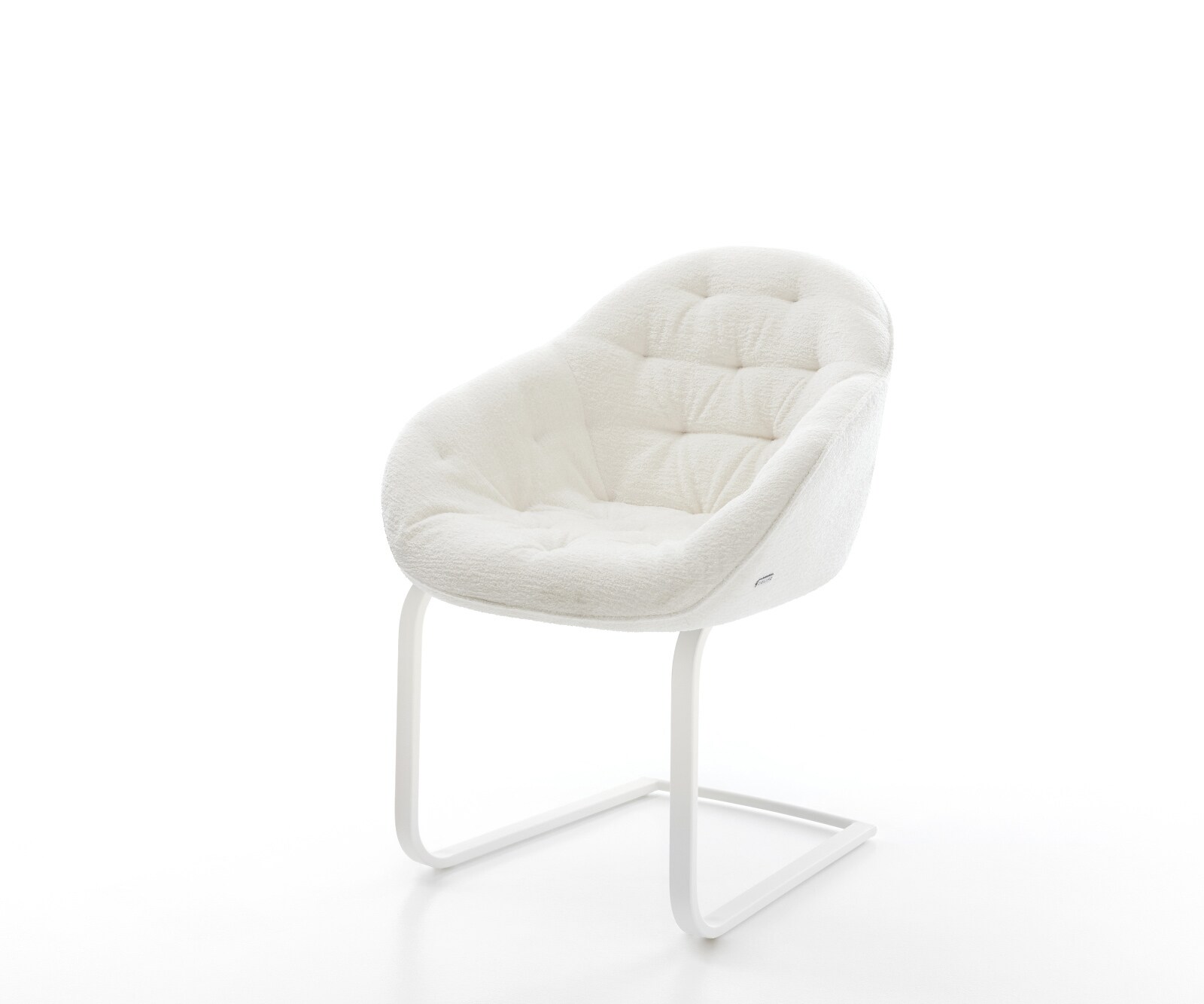 Gaio-Flex Bouclé Soft Beige конзолен стол flat white 1