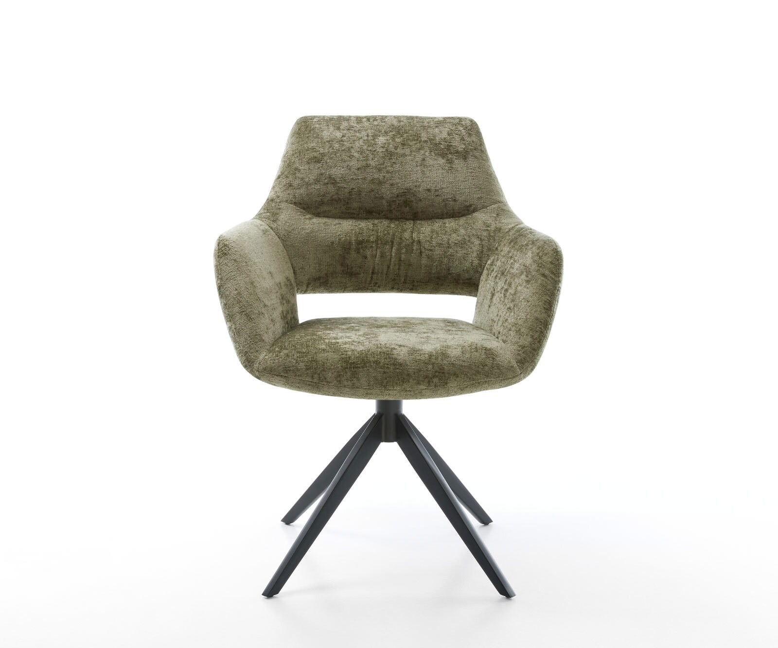 Врътящ се стол с подлакътници Шенил Маслина Конус крак плосък Черен 360° въртящ се Люлеещ се Yago-Flex 1 Врътящ се стол с подлакътници Шенил Маслина Конус крак плосък Черен 360° въртящ се Люлеещ се Yago-Flex 1