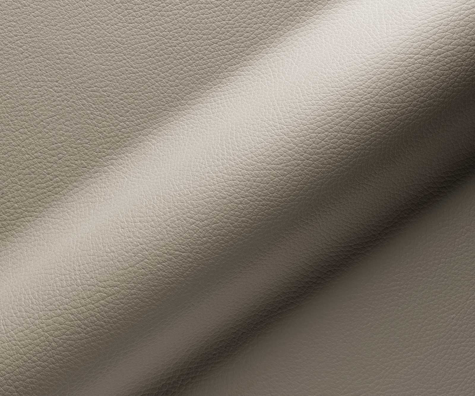 Трапезен стол Естествена кожа Сиво-Кафяв Извити крака Черен  Покет пружина Pela-Flex 3