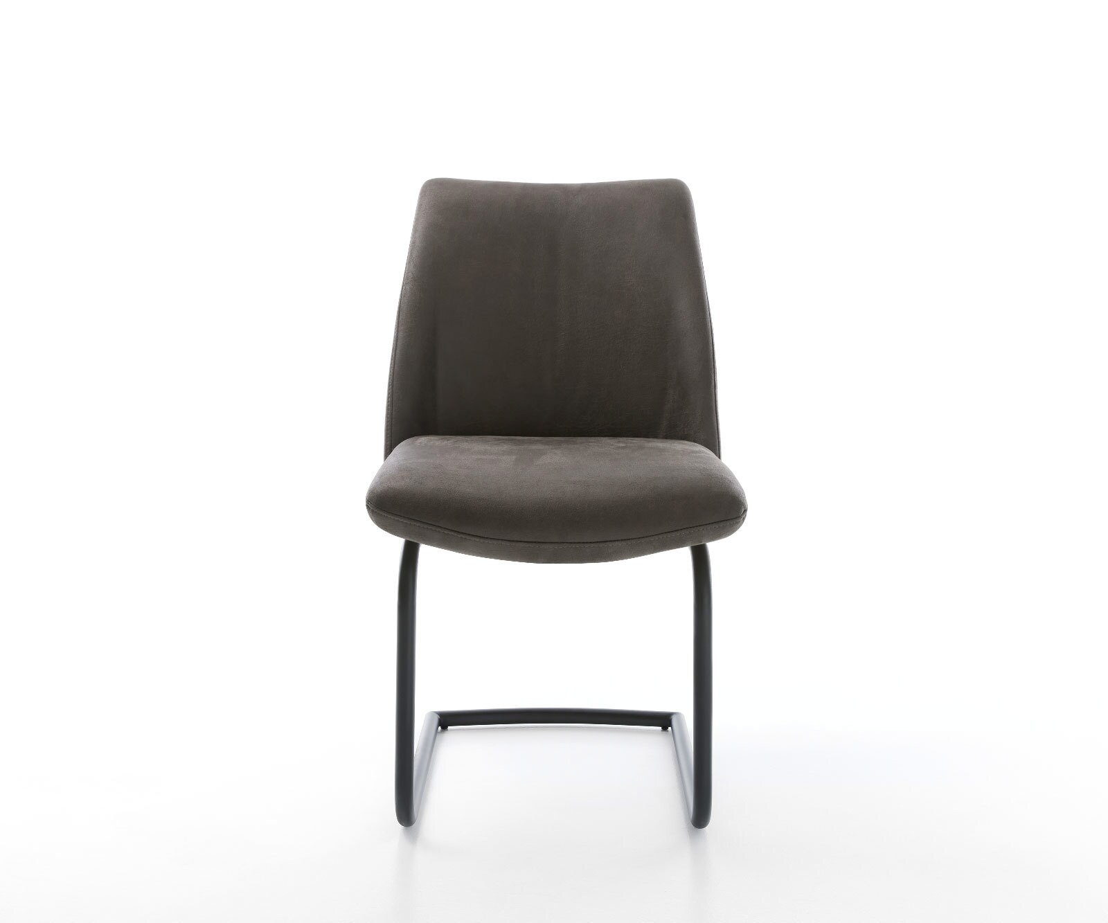 Люлеещ стол Антрацит Винтидж Конзолен крак кръгъл Черен Покет пружина Elso-Flex 2