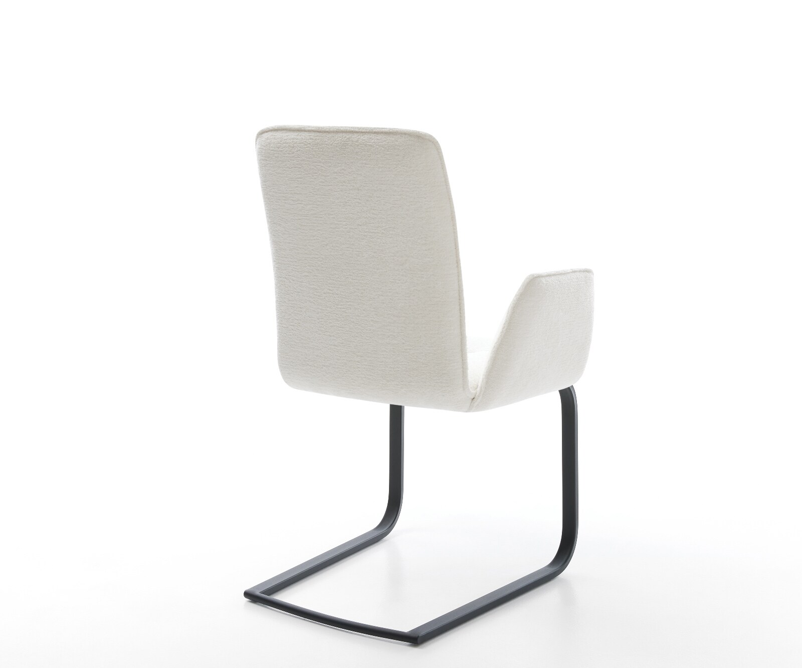Конзолен стол Vinja-Flex Bouclé Soft Beige Конзолен стол flat Black 4