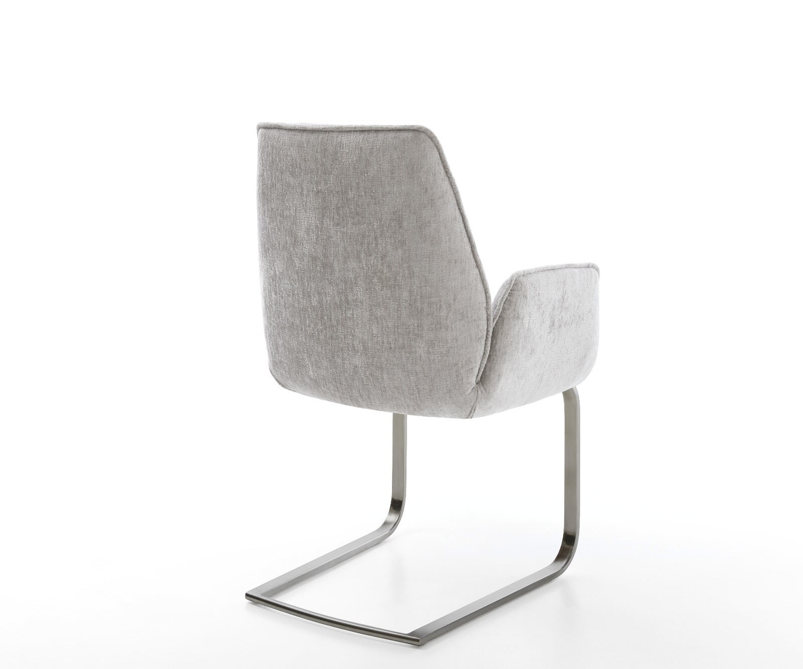 Конзола Zoa-Flex шенил сребристо-сива конзола плоска графитна пружина с джобно ядро 4