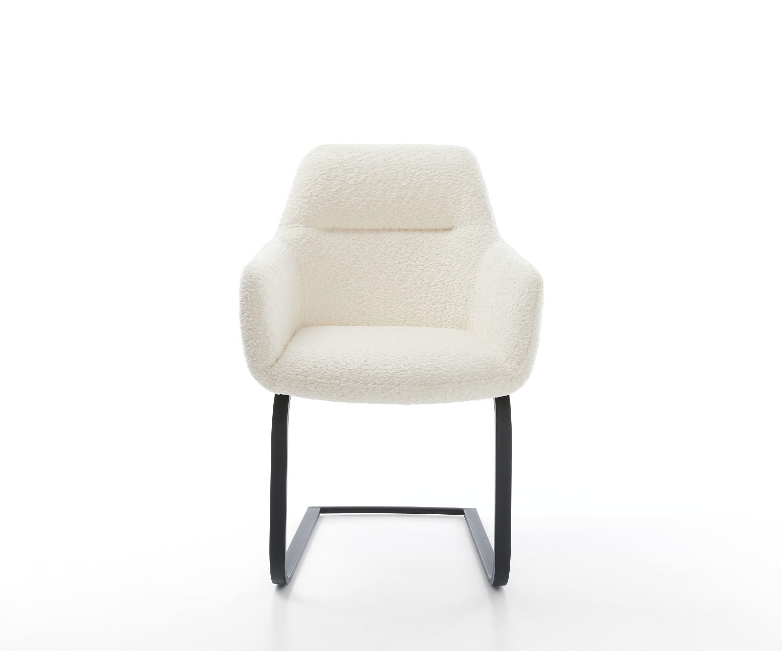 Люлеещ стол Букле Бял Конзолен крак плосък Черен Pejo-Flex 1 Люлеещ стол Букле Бял Конзолен крак плосък Черен Pejo-Flex 1