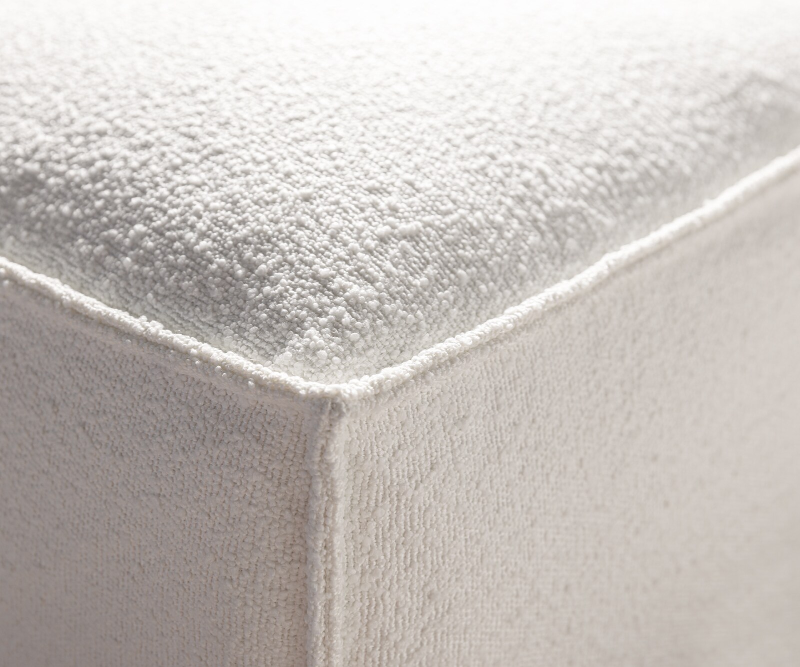 Голям диван Freestyle 280x110 cm Bouclé кремаво-бял шев 4