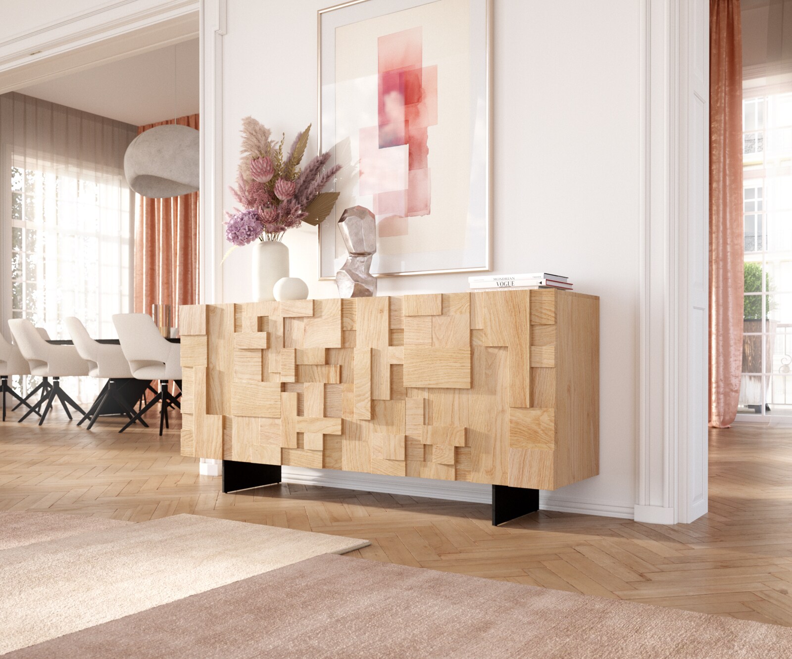 Sideboard Puzzle Natur  5