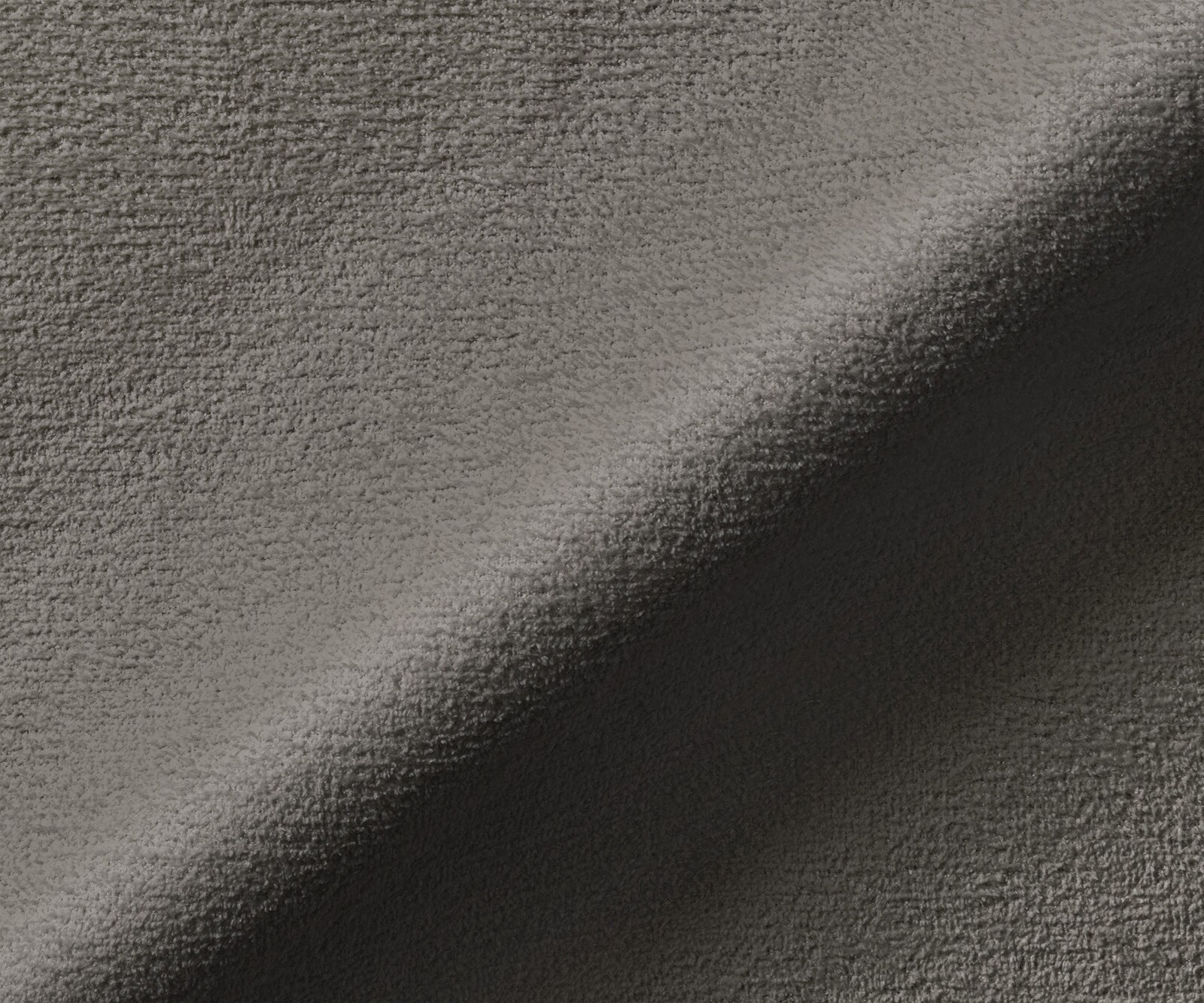 Въртящ се стол Keila-Flex с подлакътници Bouclé Soft mud Кръстосана основа широк графит Въртене на 360° Люлееща се функция 2