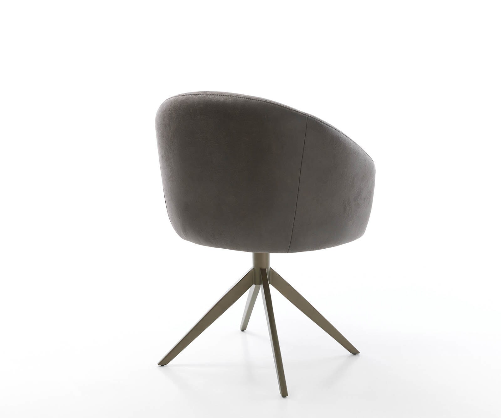 Врътящ се стол с подлакътници Антрацит Винтидж Конус крак плосък  Titan 360° въртящ се Покет пружина Caja-Flex 4 Врътящ се стол с подлакътници Антрацит Винтидж Конус крак плосък  Titan 360° въртящ се Покет пружина Caja-Flex 4