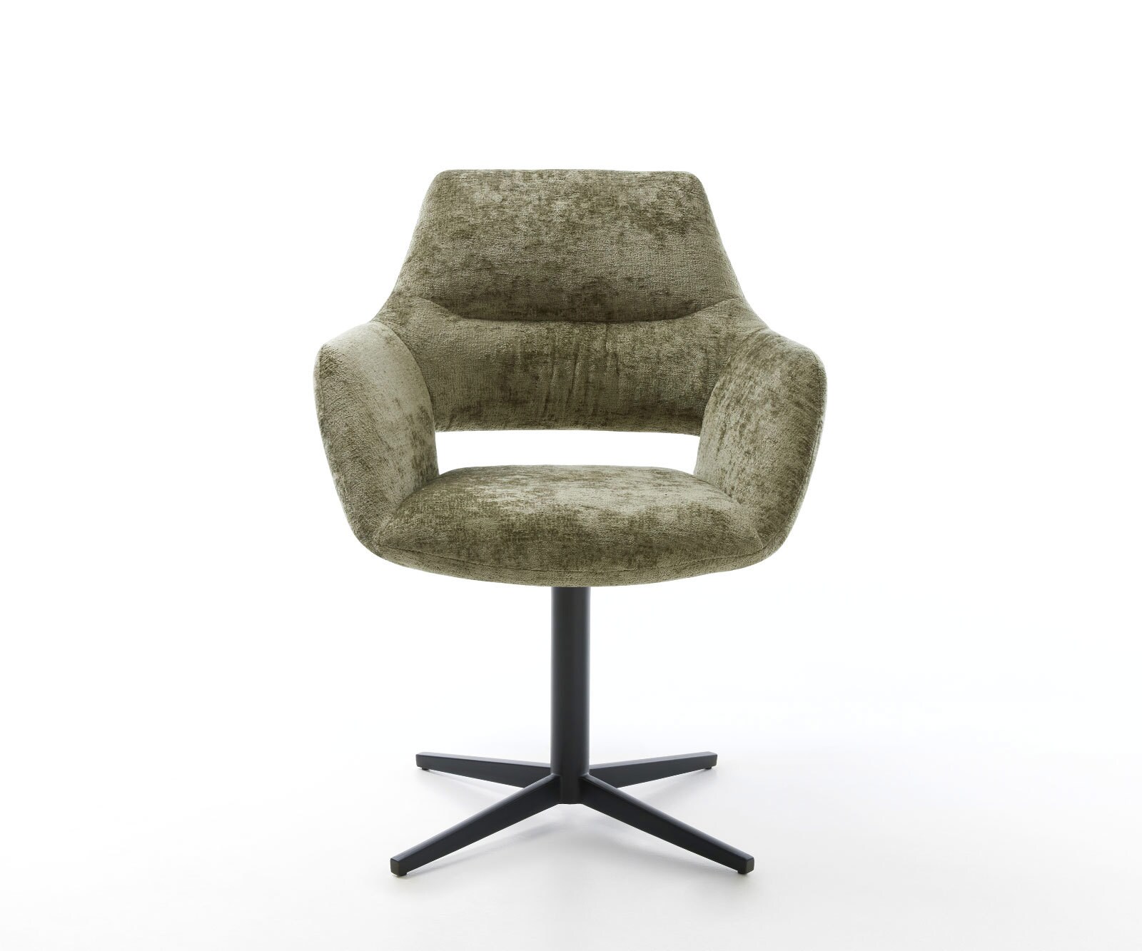 Врътящ се стол с подлакътници Шенил Маслина Офис основа Черен 360° въртящ се Yago-Flex 1 Врътящ се стол с подлакътници Шенил Маслина Офис основа Черен 360° въртящ се Yago-Flex 1