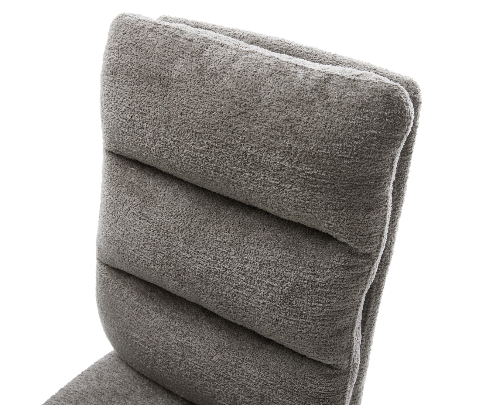 Стол за хранене Pela-Flex Bouclé Soft Mud Основа от неръждаема стомана с джобни пружини 4