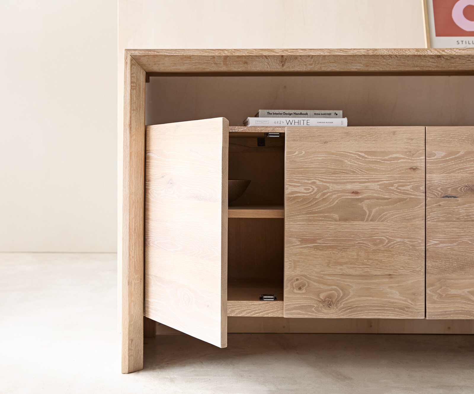 Бюфет Assuan 175 cm Варовиков дъб 4 врати 1 отделение 4