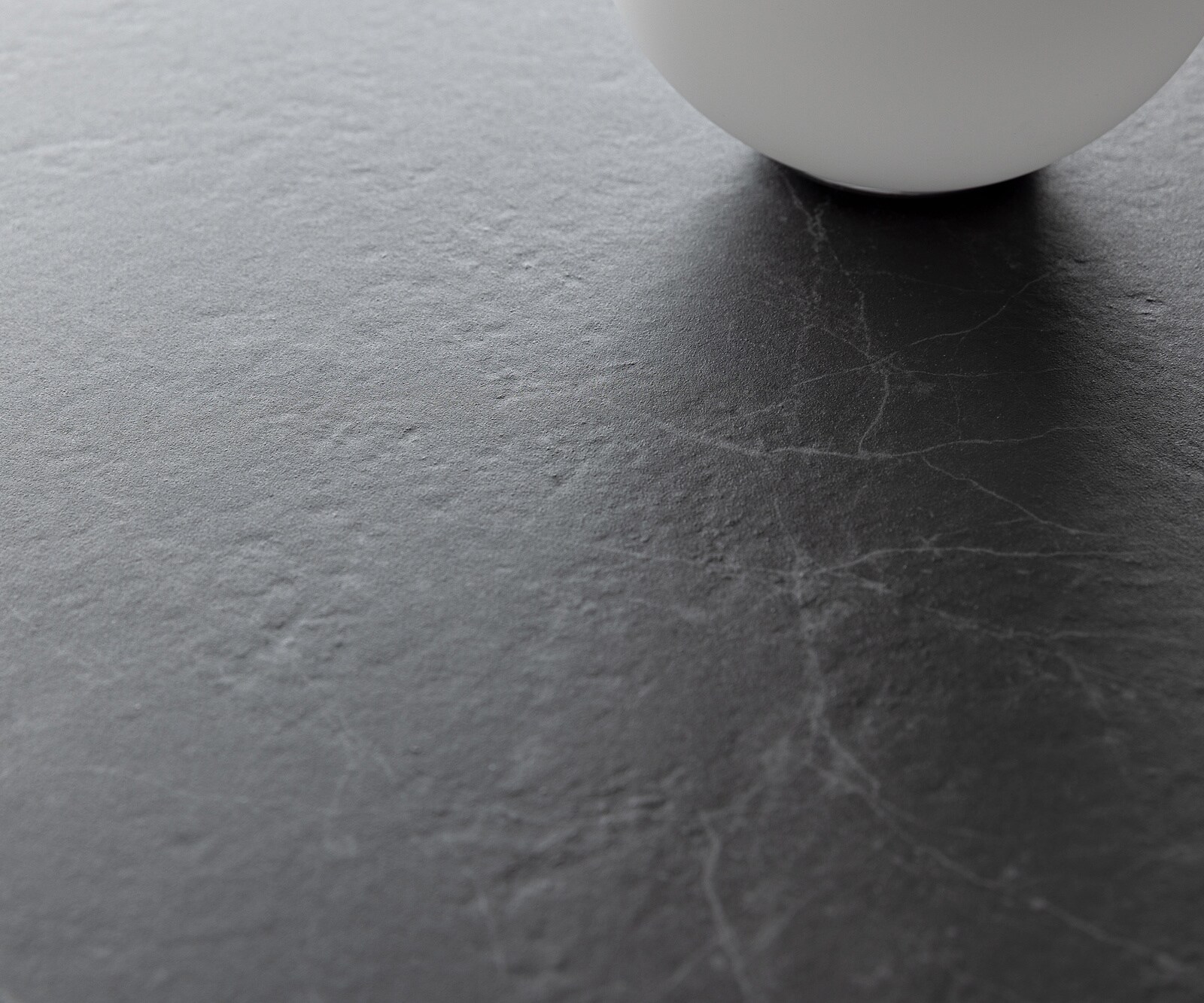 Маса 300x100cm Keramik Laminam®Nero Greco Антрацит среден крак плоска стомана Черен Edge 4