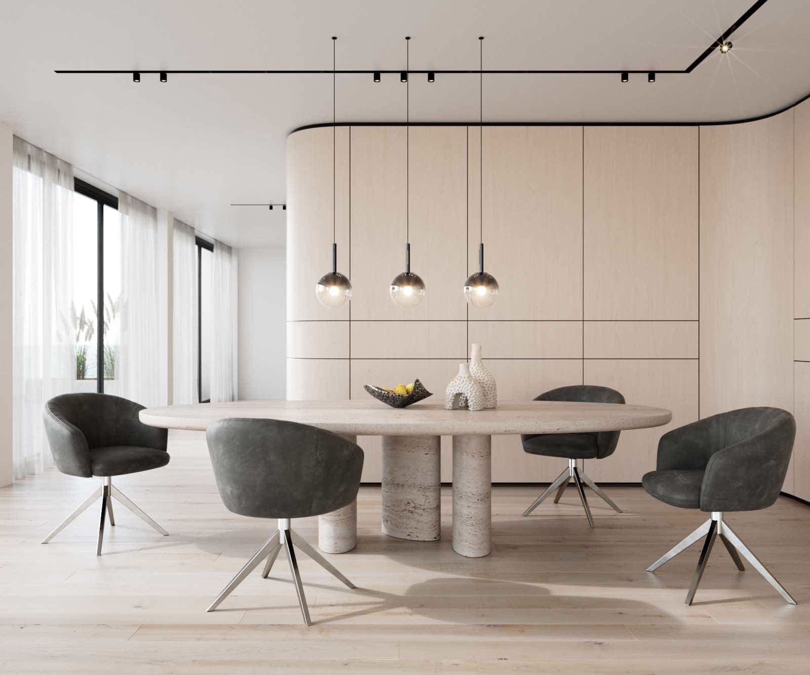 Врътящ се стол с подлакътници Антрацит Винтидж Конус крак плосък Неръждаема стомана 360° въртящ се Покет пружина Caja-Flex 6 Врътящ се стол с подлакътници Антрацит Винтидж Конус крак плосък Неръждаема стомана 360° въртящ се Покет пружина Caja-Flex 6