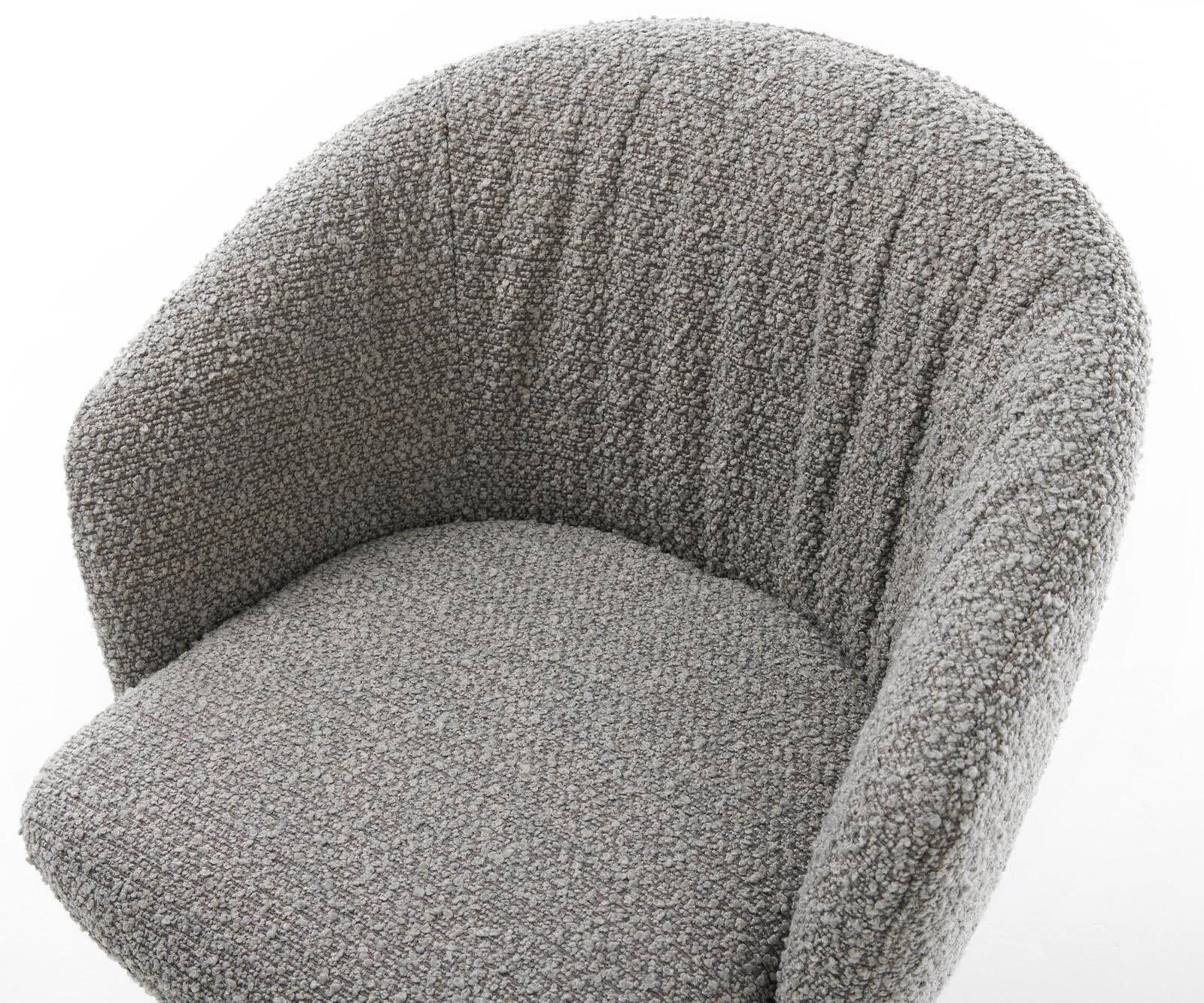 Врътящ се стол с подлакътници Букле СребристСив Конус крак плосък  Titan 360° въртящ се Покет пружина Caja-Flex 3 Врътящ се стол с подлакътници Букле СребристСив Конус крак плосък  Titan 360° въртящ се Покет пружина Caja-Flex 3