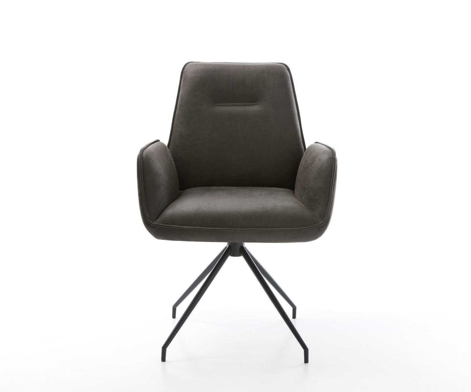 Врътящ се стол Антрацит Винтидж Конус крак кръгъл Черен 180° въртящ се Zoa-Flex 1 Врътящ се стол Антрацит Винтидж Конус крак кръгъл Черен 180° въртящ се Zoa-Flex 1