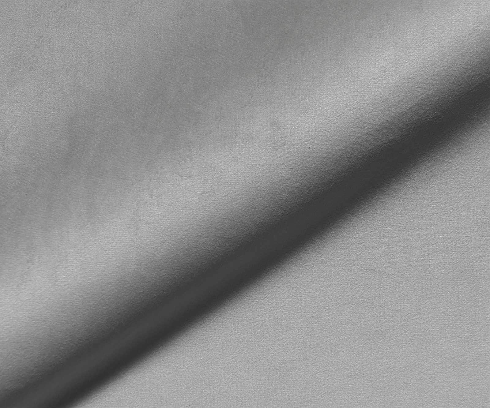 Кресло Сив Кадифе Извити крака Неръждама стомана Zoa-Flex 2 Кресло Сив Кадифе Извити крака Неръждама стомана Zoa-Flex 2