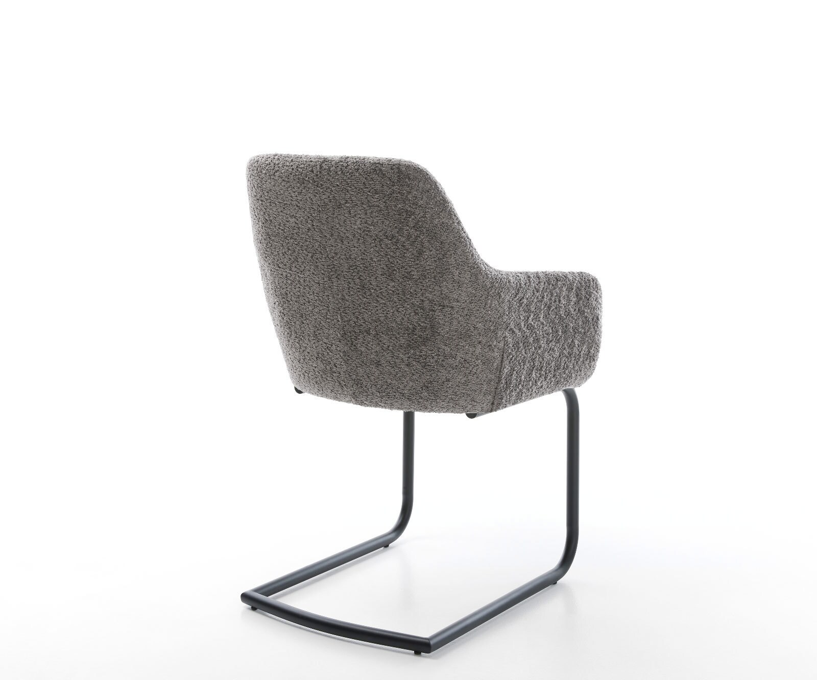 Люлеещ стол Букле Сив Конзолен крак кръгъл Черен Pejo-Flex 5