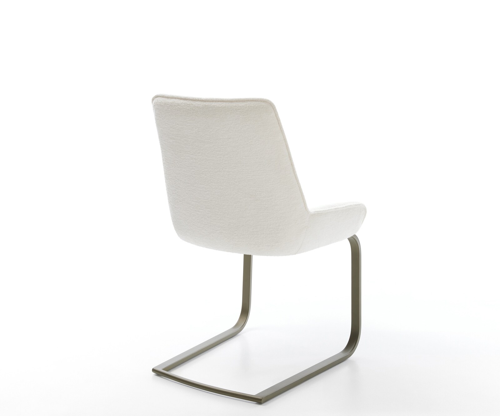 Стол с конзола Taimi-Flex Bouclé Soft Beige Стол с конзола с плосък ефект покритие титан 4