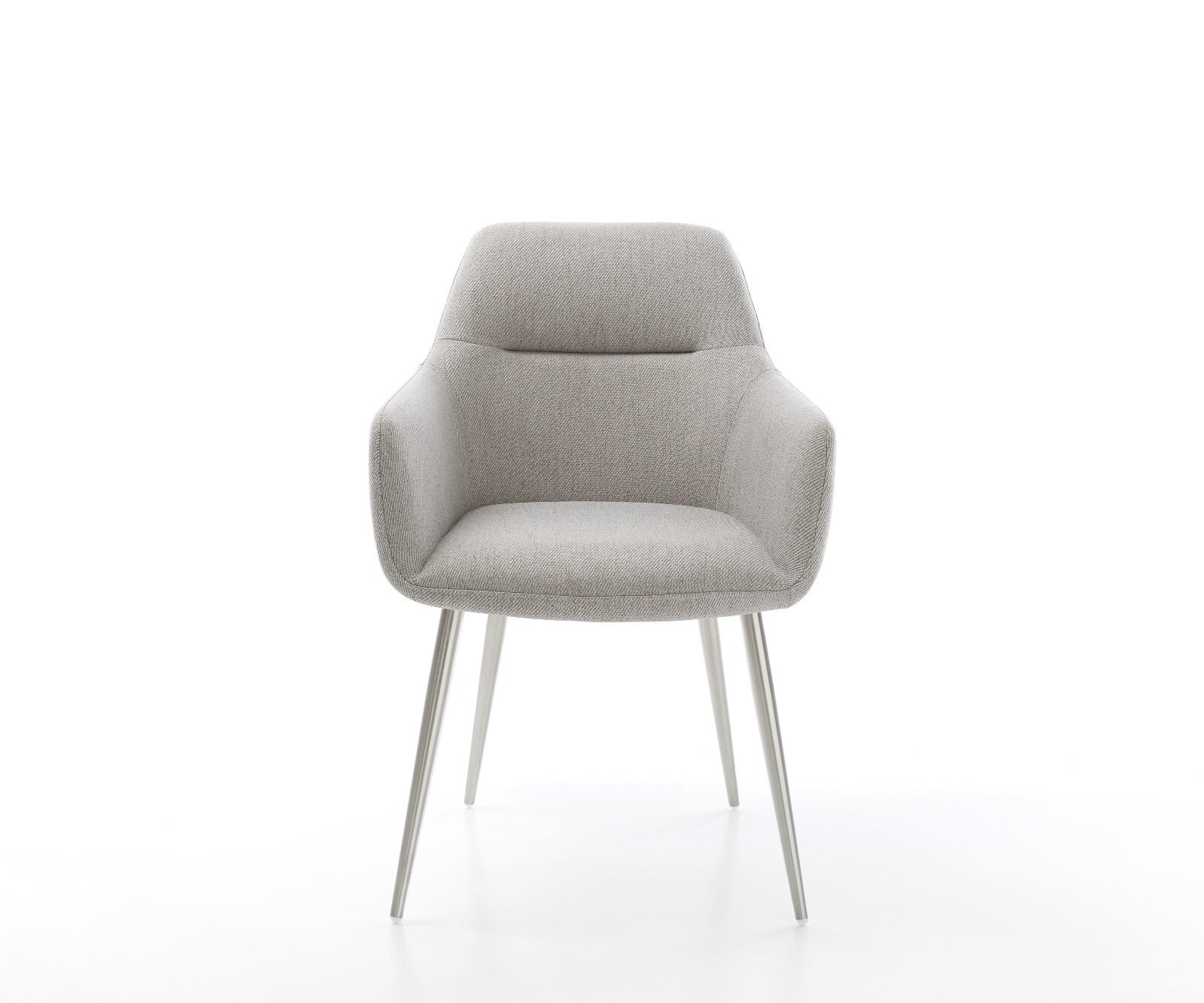 Стол Светло сив Ивици 4-крака Прави Неръждаема стомана Pejo-Flex 1