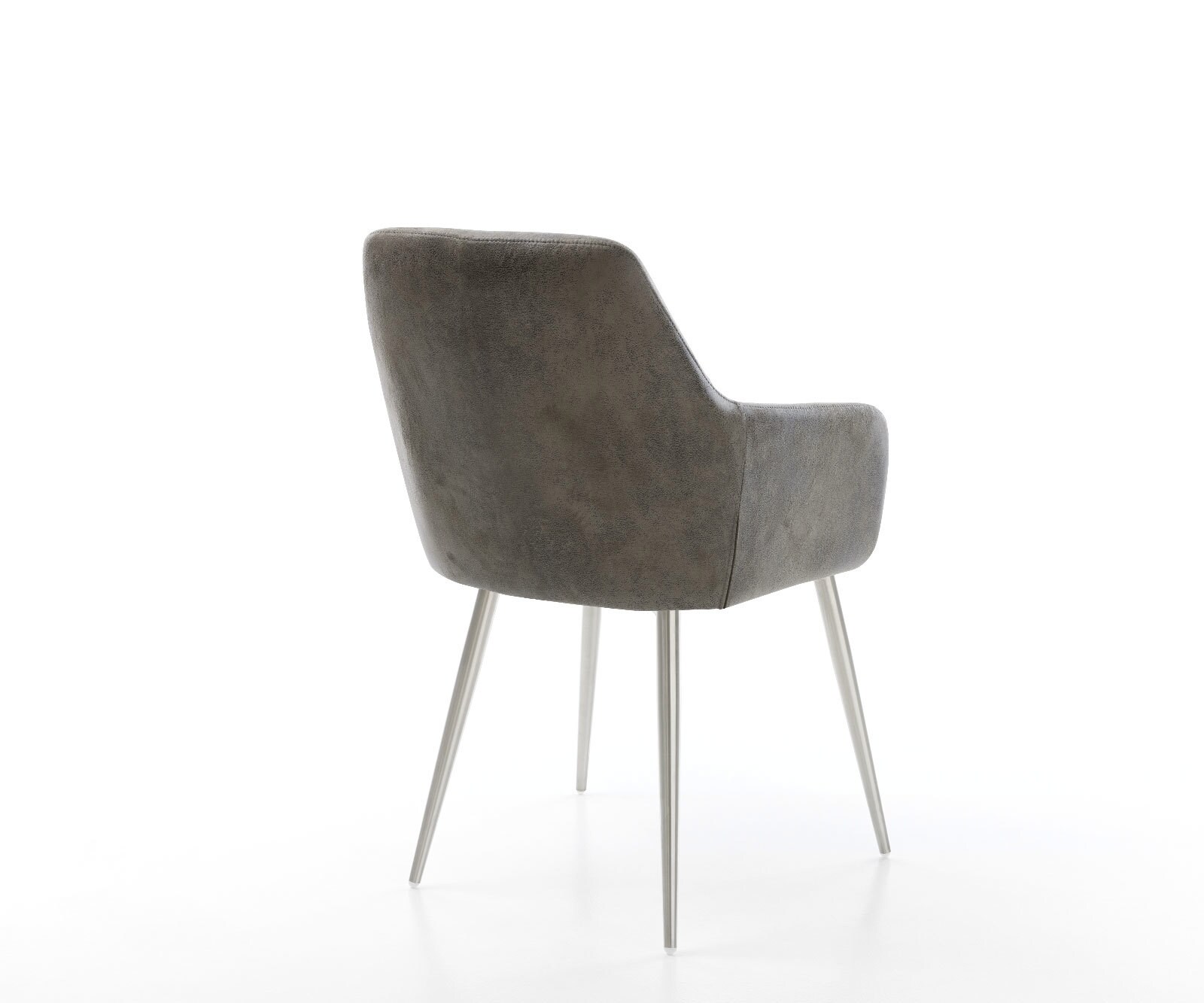 Кресло Сив Антик 4-крака Прави Неръждаема стомана Pejo-Flex 5