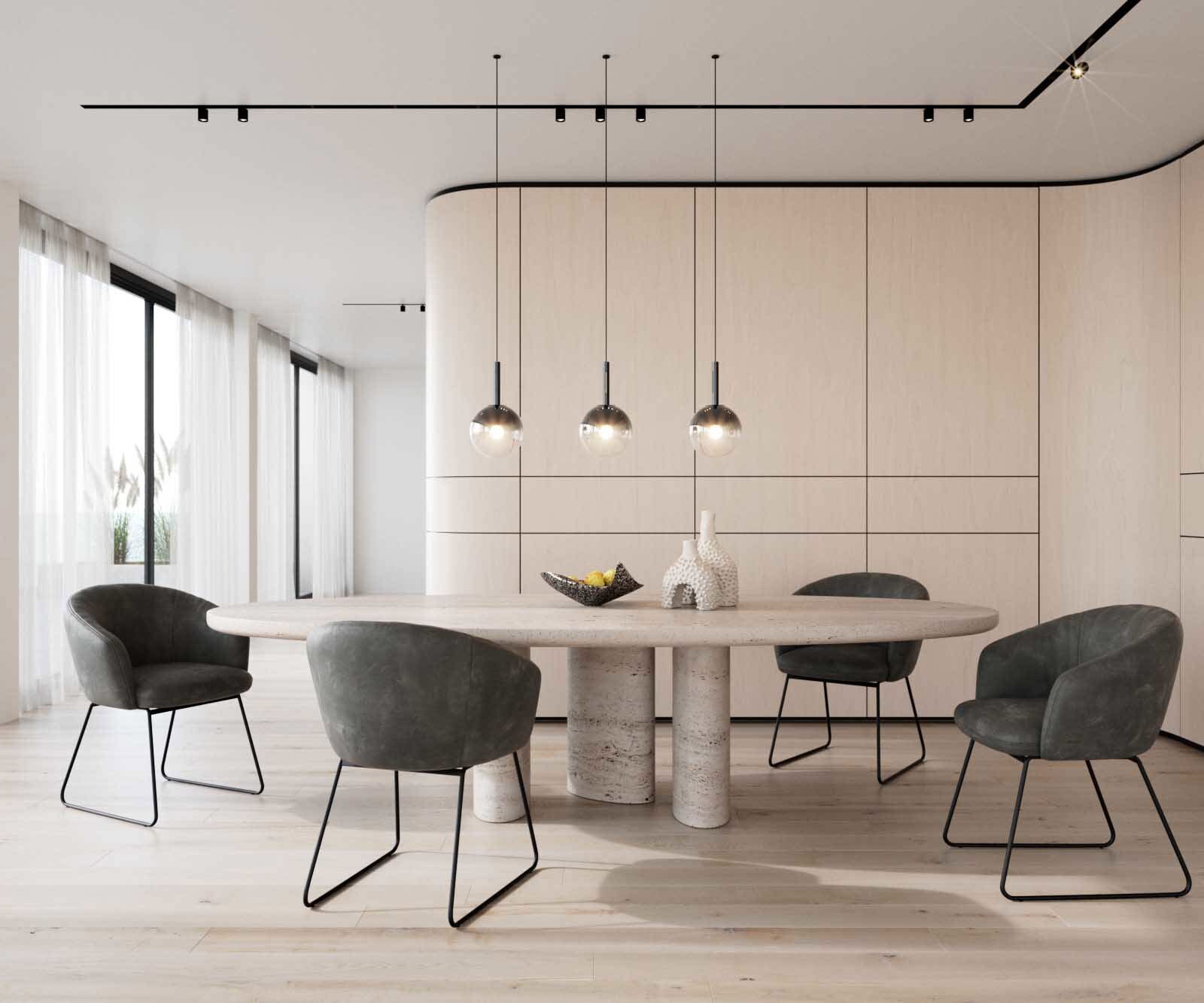 Стол Антрацит Винтидж Извити крака Черни Покет пружина Caja-Flex 5 Стол Антрацит Винтидж Извити крака Черни Покет пружина Caja-Flex 5