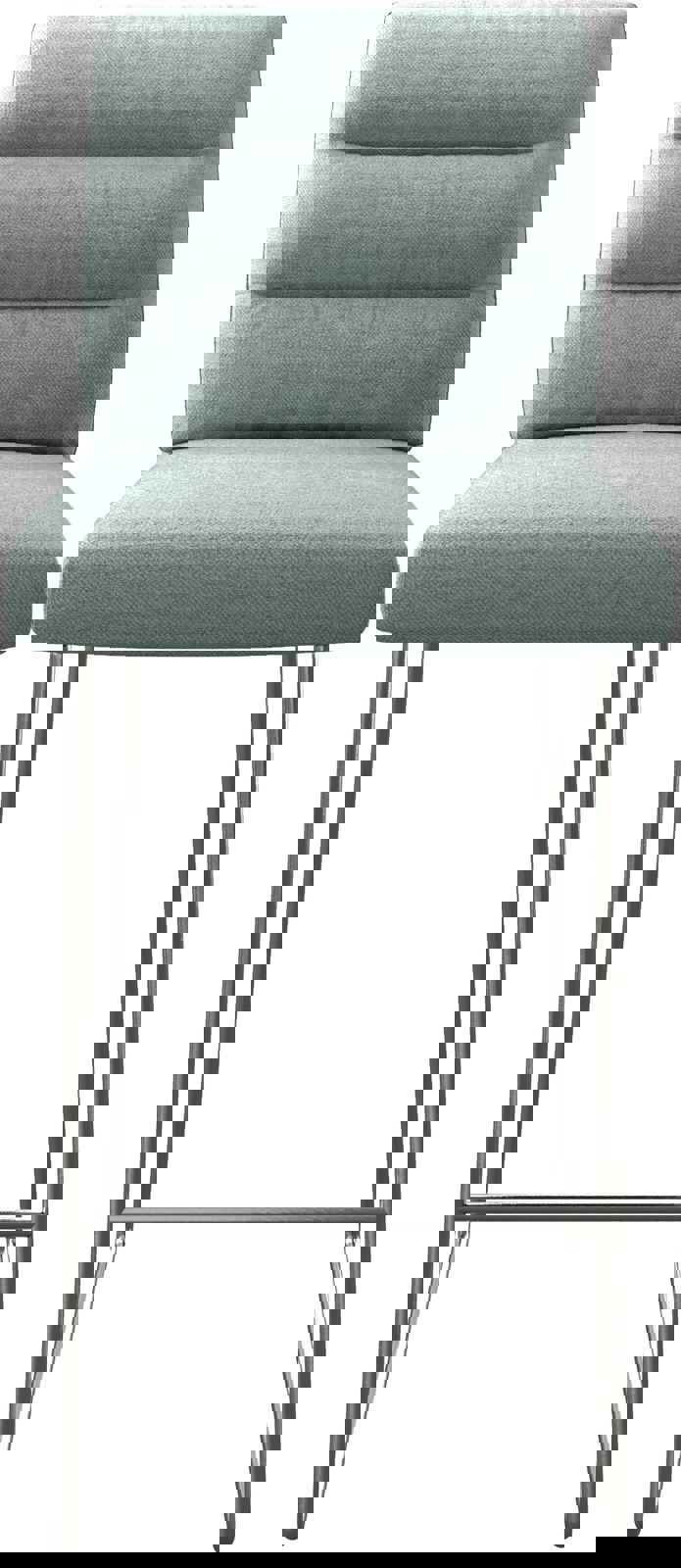 Барстол Pela-Flex Stripes Mint Основа за шейни от неръждаема стомана 4